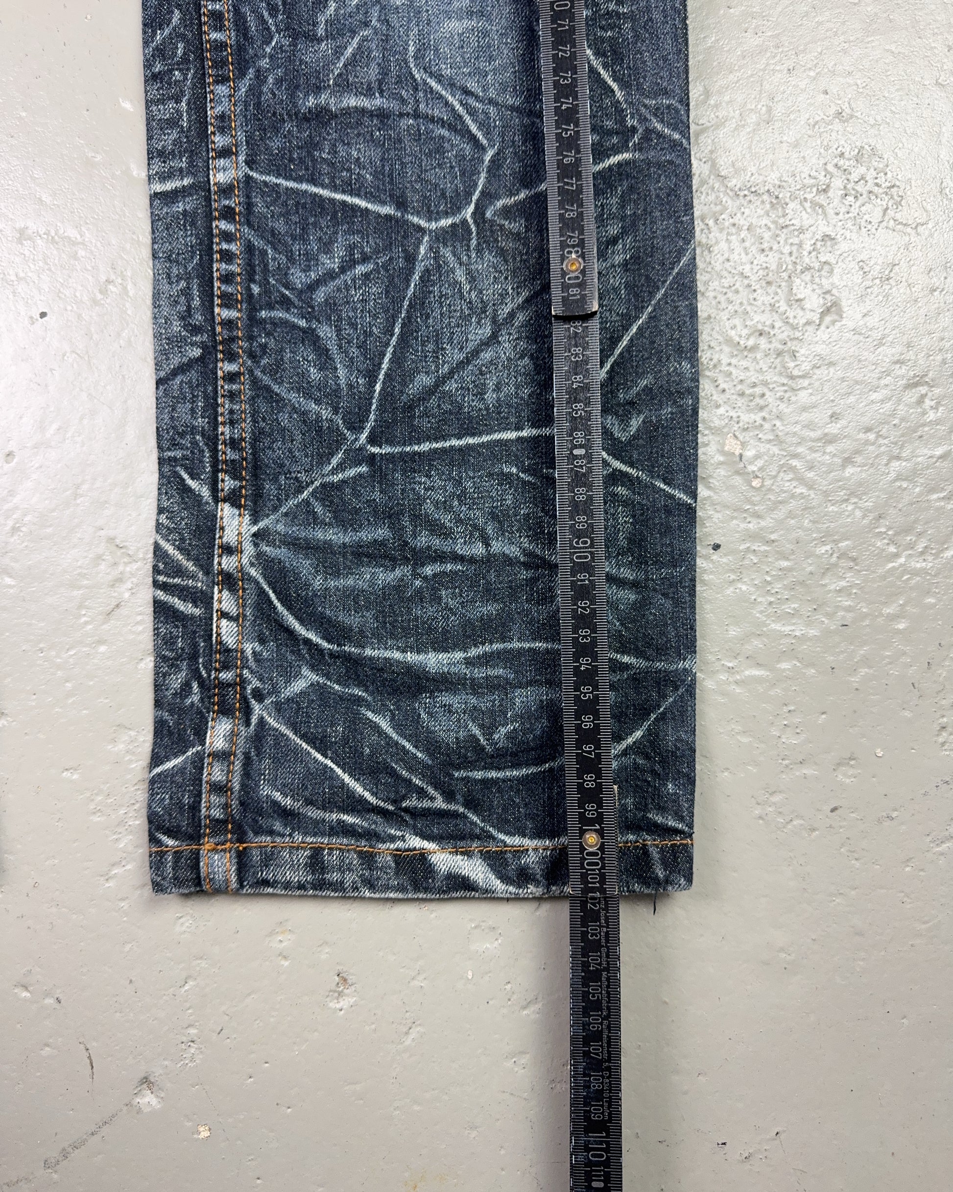 2000's Nylaus Jeans Japanese Archive Straight Jeans *very rare 29x32 (S)