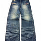 2000's New Sail Japanese Archive Baggy Jeans *very rare 32x34 (M)