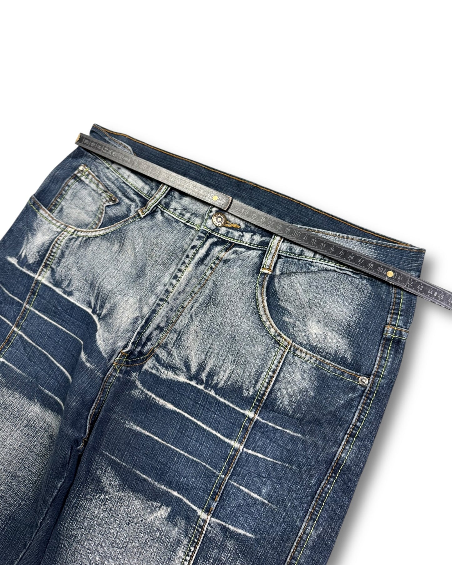 2000's Japanese Style Straight/Baggy Jeans *rare 32x32 (M)