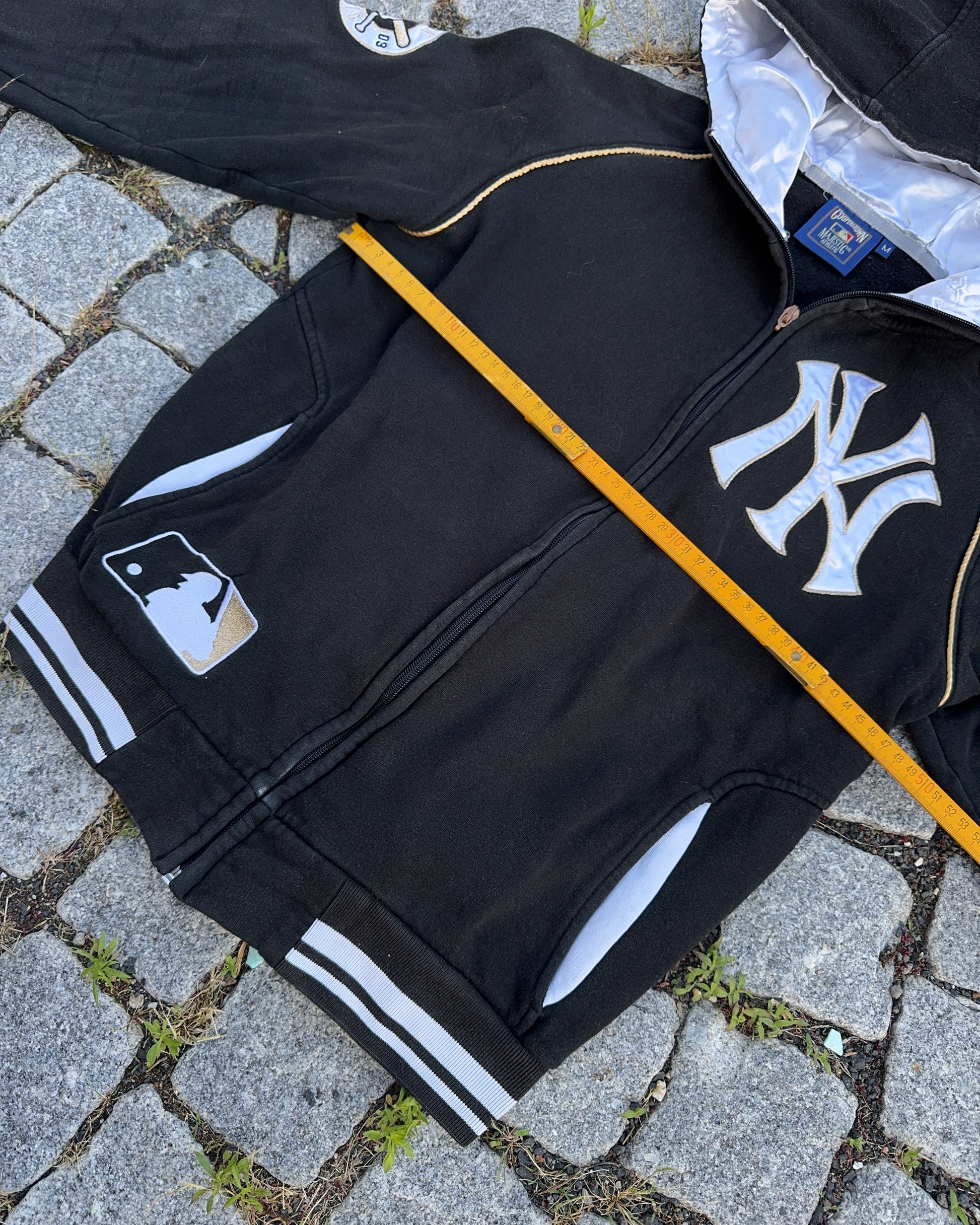 2000's New York Yankees Majestic Athletic Zip Hoodie *rare (M)