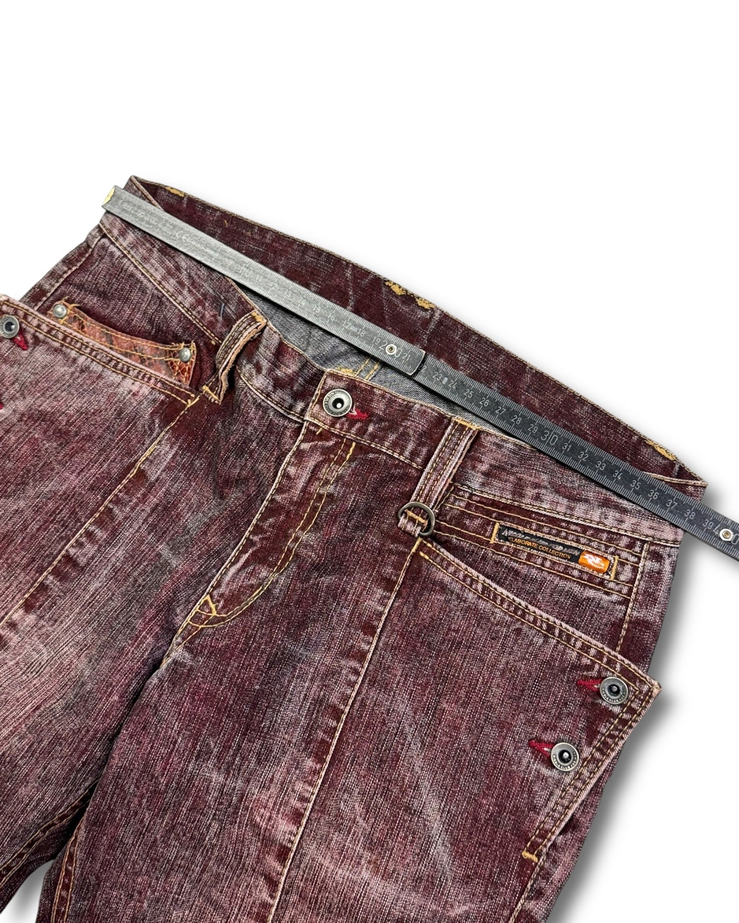 2000's Nicole Club Japanese Archive Straight Jeans *very rare 30x28 (M)