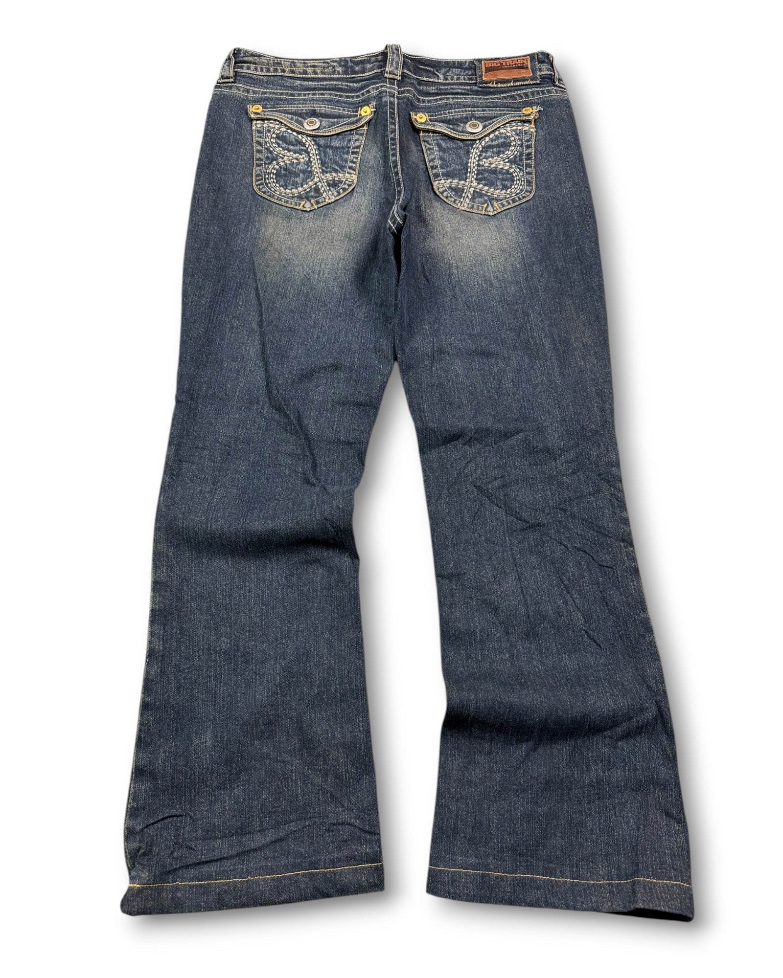 2000's Big Train Bootcut Japanese Jeans Women's *very rare 32x28 (M)