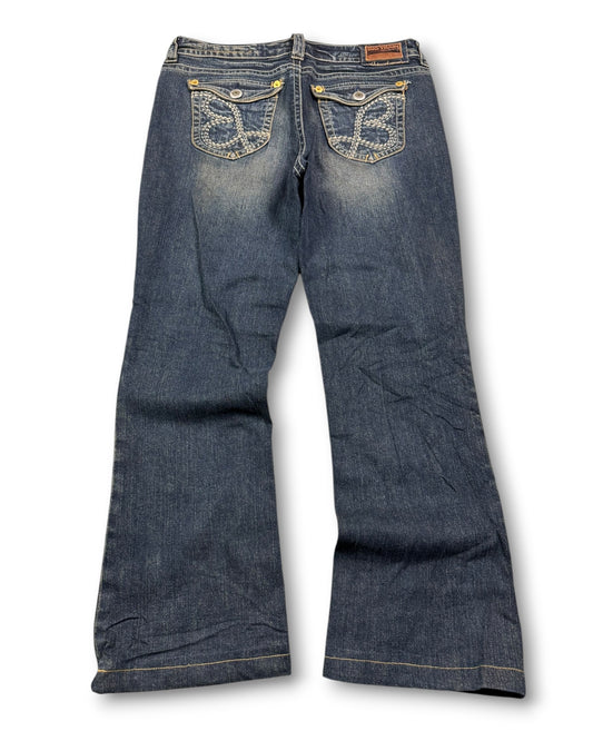 2000's Big Train Bootcut Japanese Jeans Women's *very rare 32x28 (M)