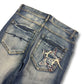 2000's Para Suco Japanese Baggy Jeans *rare 32x34 (M)
