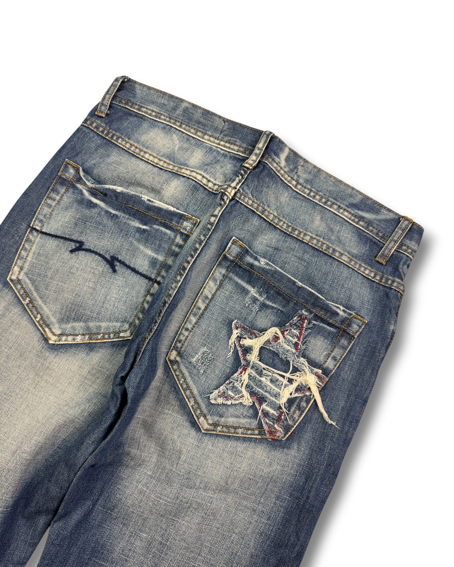 2000's Para Suco Japanese Baggy Jeans *rare 32x34 (M)