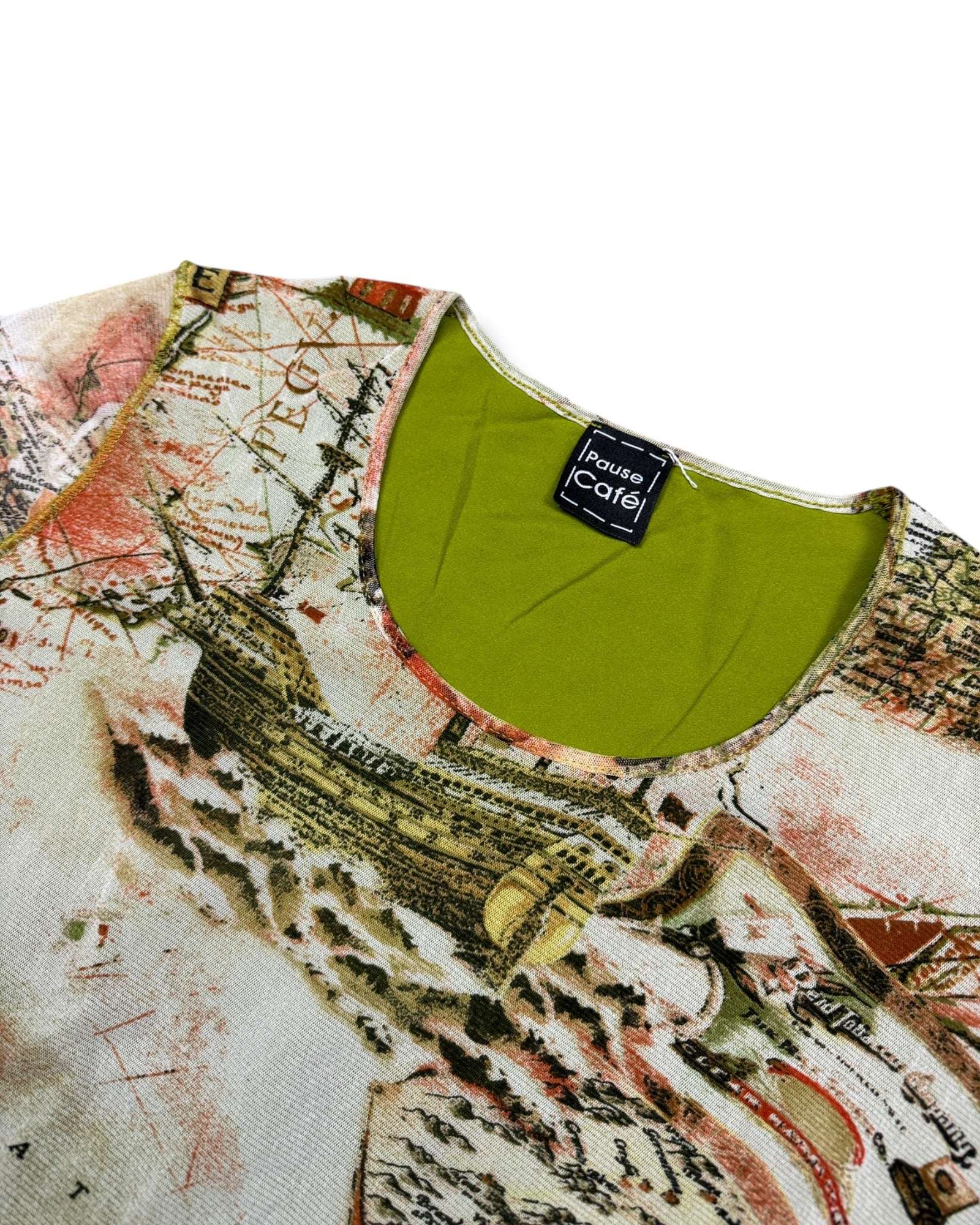 2000's Pause Café T-shirt Women's * (M)