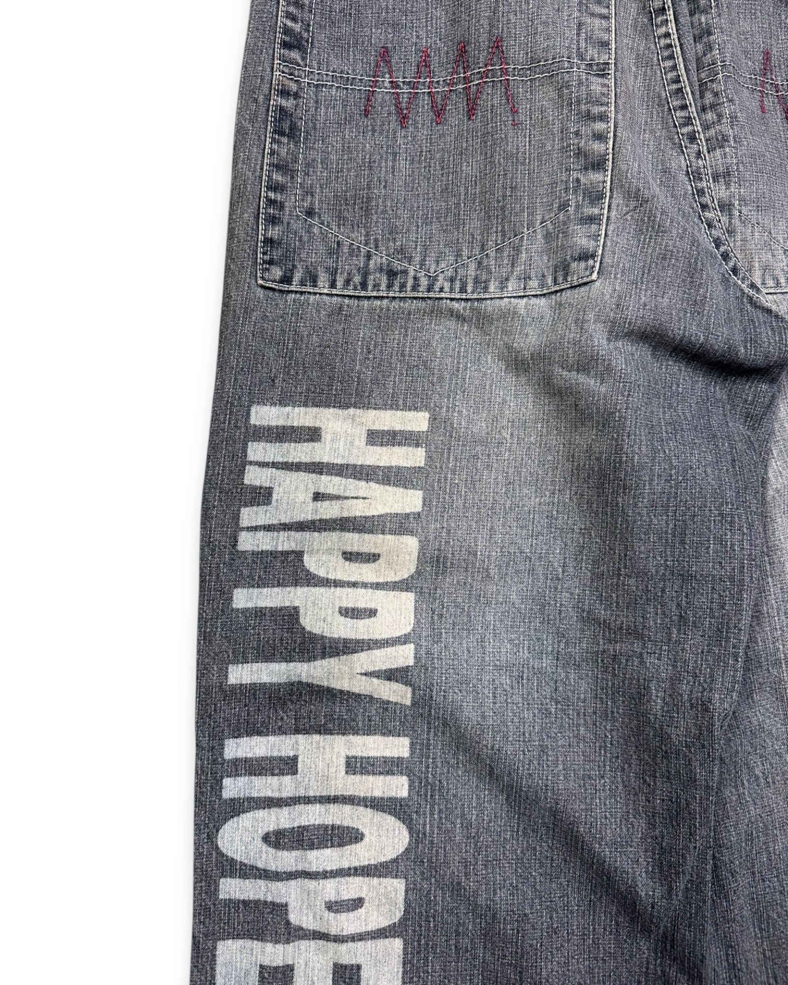 2000's Happy Hope Baggy Jeans * 30x28 (M)