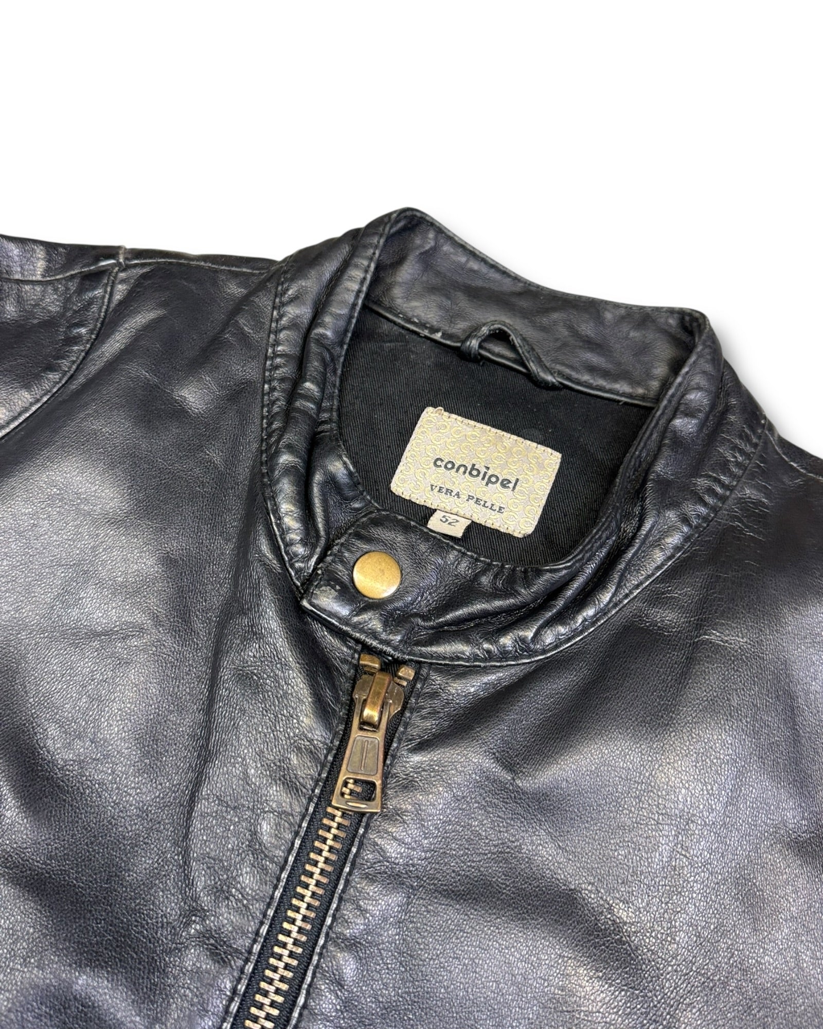 1990's Conbipel Leather Jacket *rare (L)