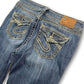 2000's Silver Low Waist/Bootcut Jeans Women's * W30 (M)