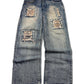 2000's Yellow Jucket King Japanese Archive Baggy Jeans *very rare 36x34 (XL)