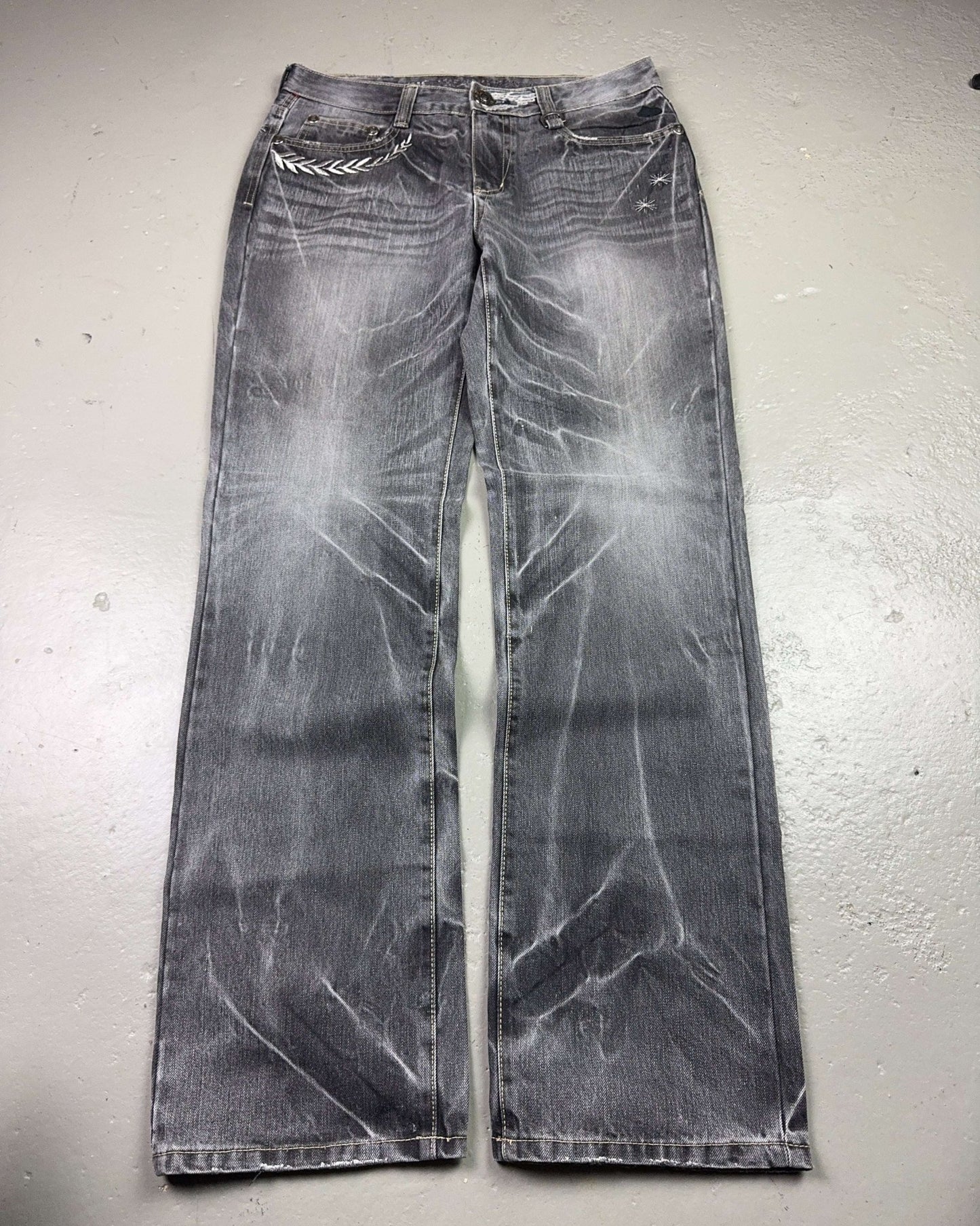 2000's Big Train Japanese Archive Straight/Baggy Jeans *very rare 32x32 (M)