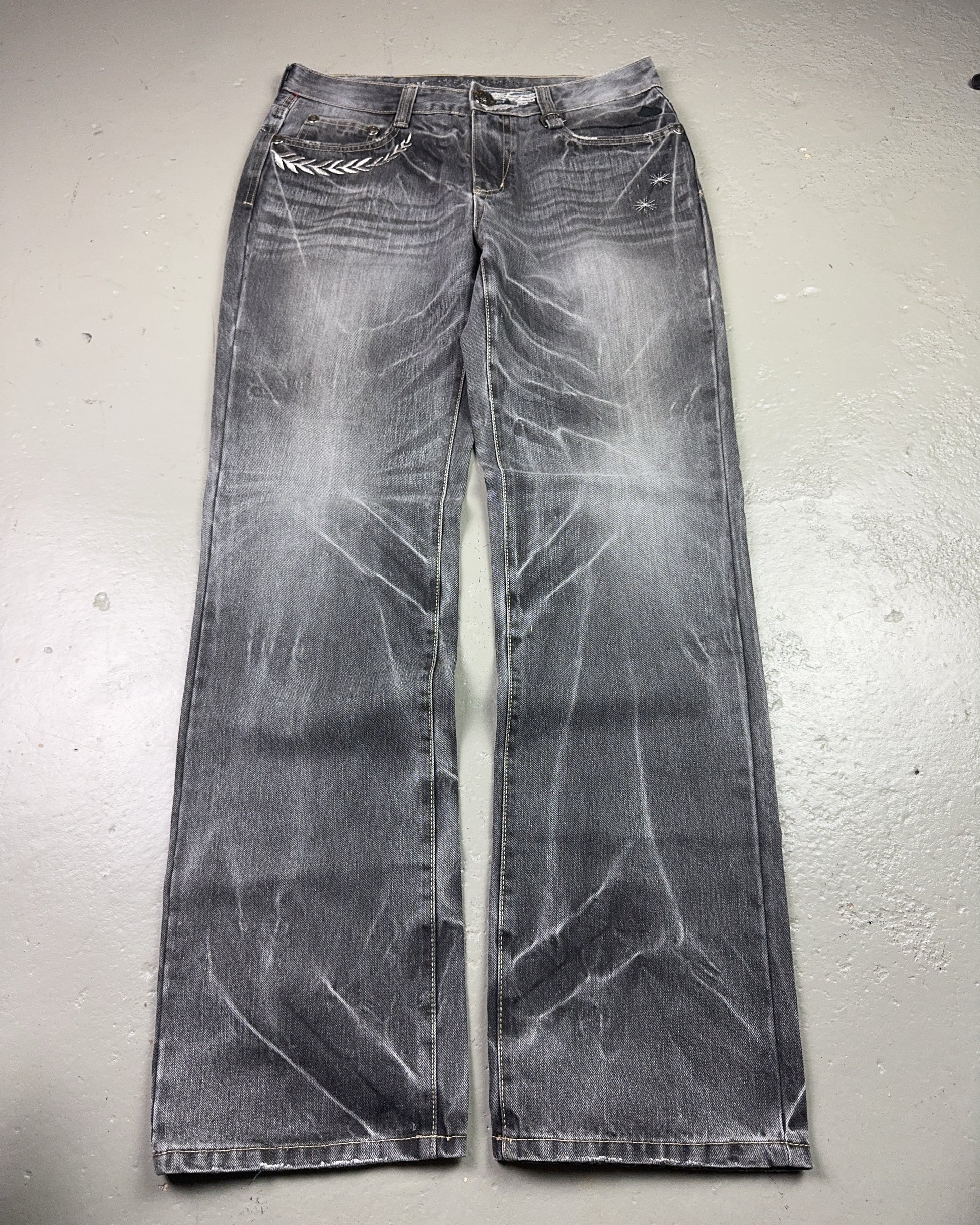 2000's Big Train Japanese Archive Straight/Baggy Jeans *very rare 32x32 (M)