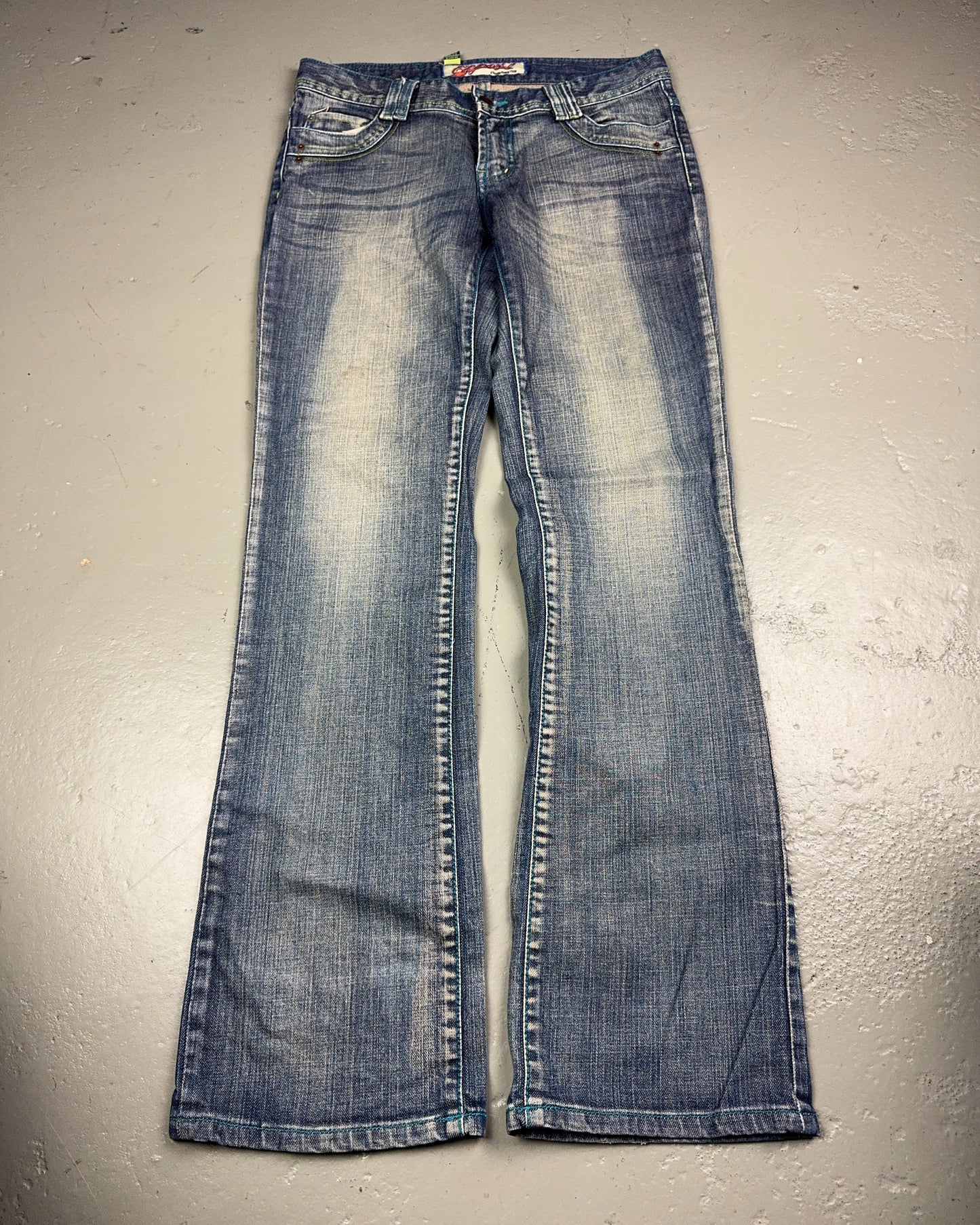 2000's Eve Korean Archive Bootcut Jeans Women's *very rare 28x32 (S)