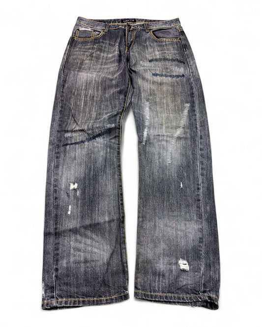 2000's Sondor Jeans Japanese Straight/Baggy Jeans *rare 34x32 (L)