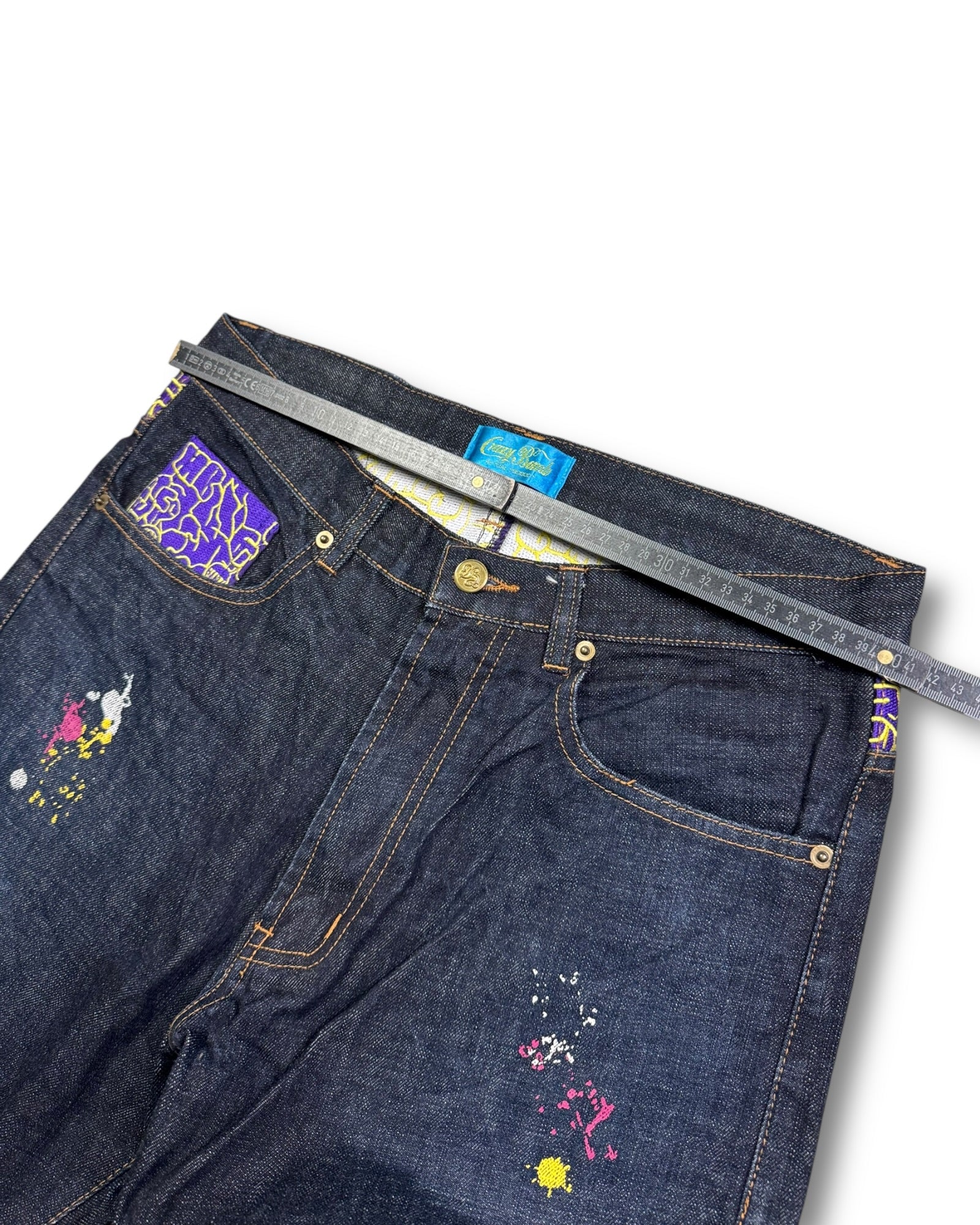 2000's Crazy Bomb Straight/Baggy Jeans *rare 30x32 (M)