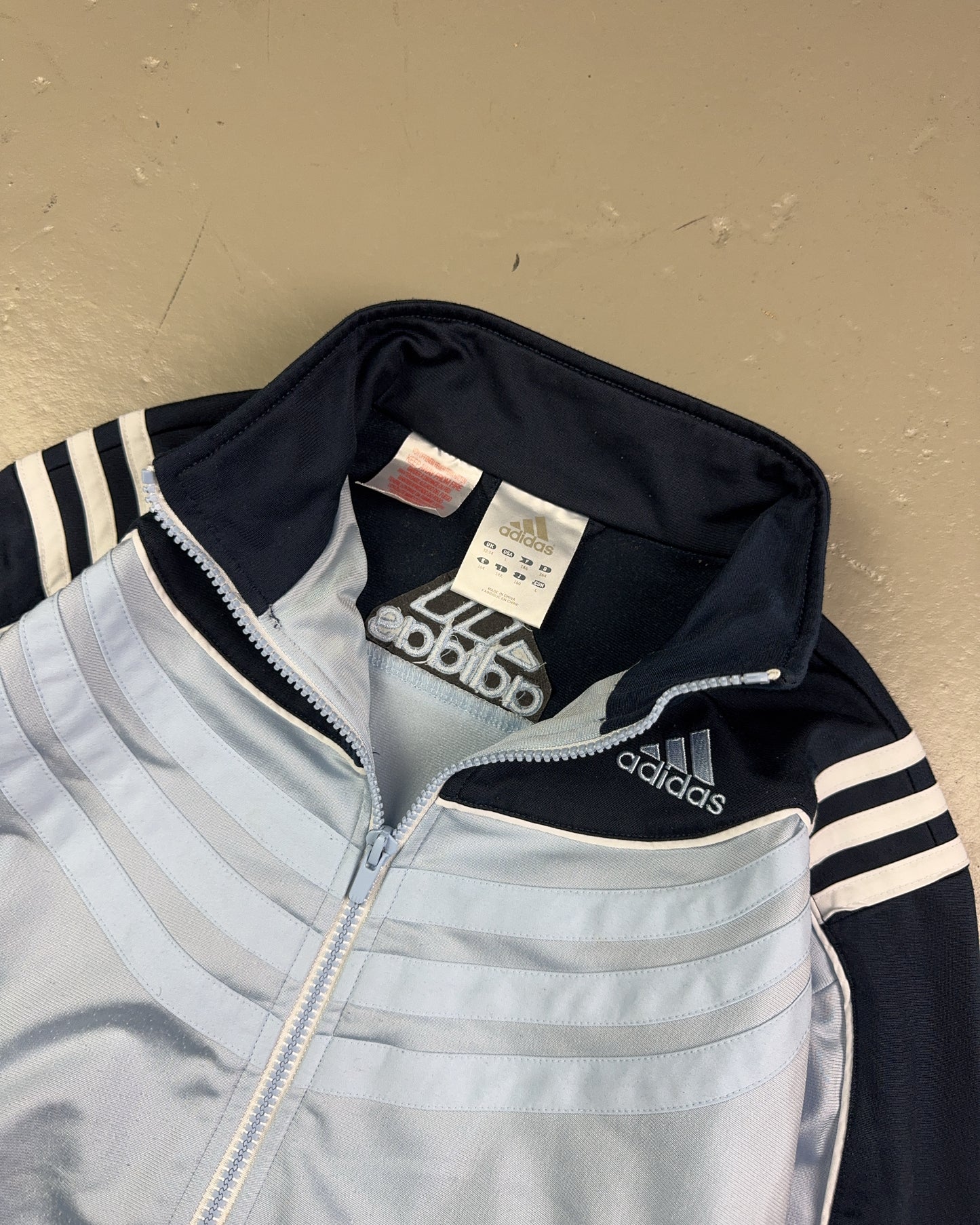 2000's Adidas Zip Hoodie *rare (S)