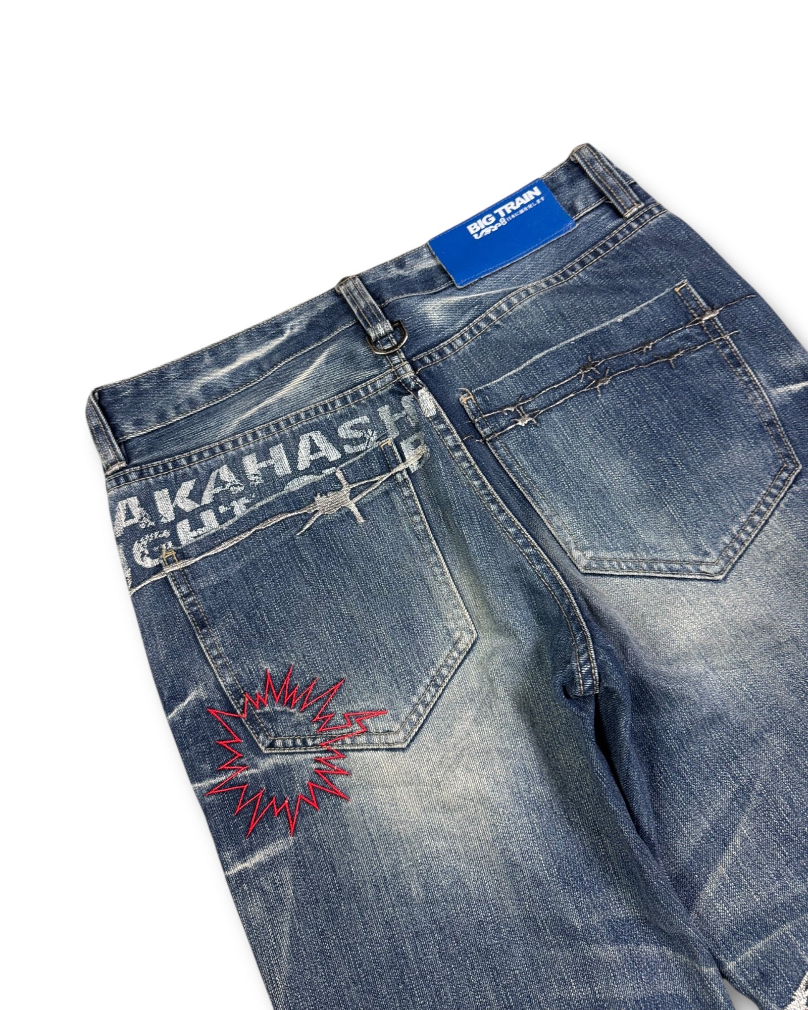 2000's Big Train Straight Japanese Jeans * 30x32 (M)