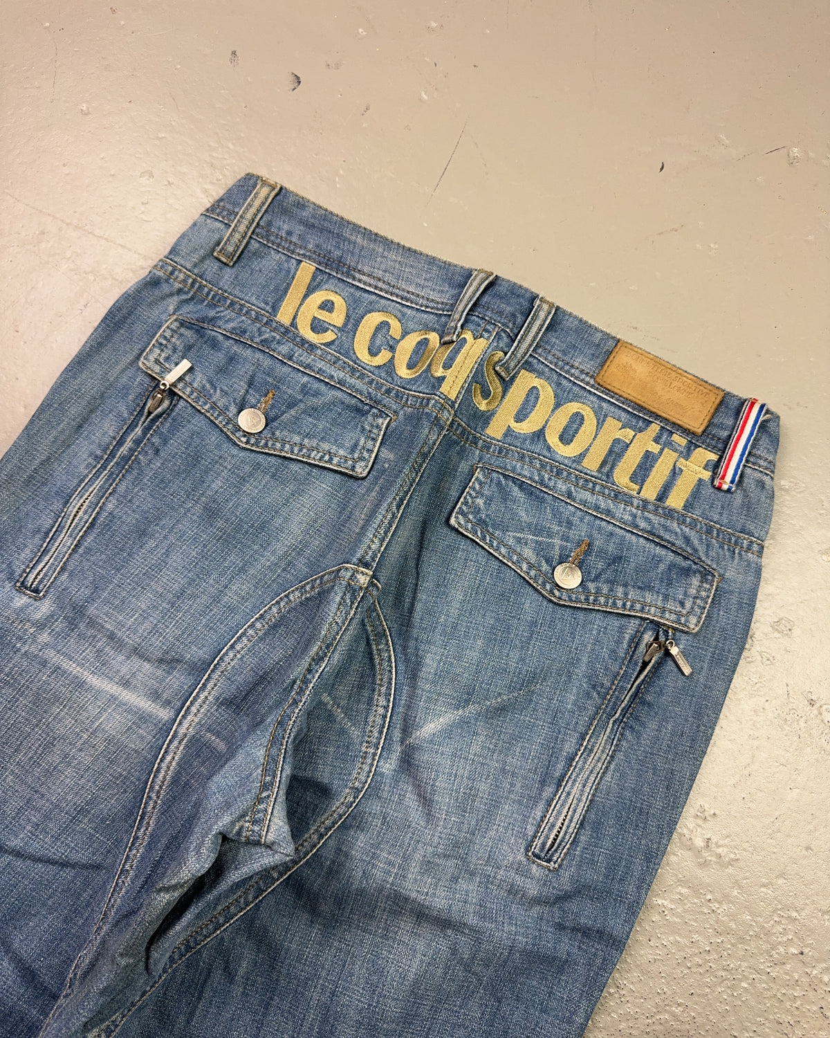 2000's Le Coq Sportif Baggy Jeans * 30x28 (M)