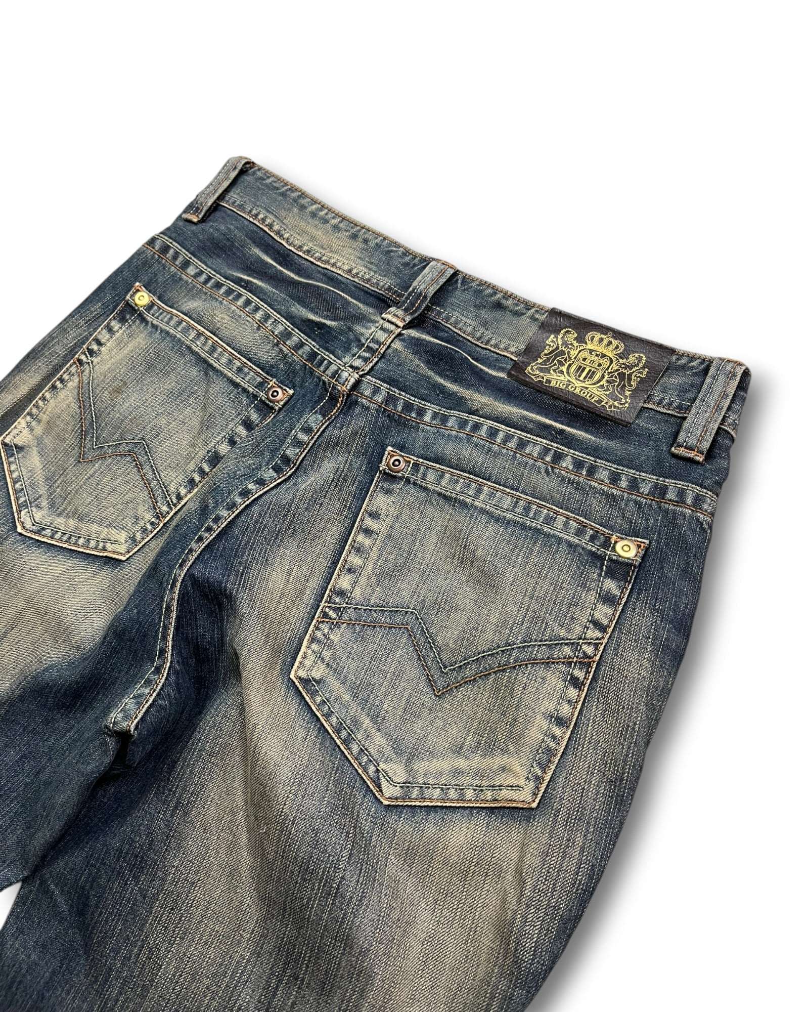 2000's Big Group Straight/Baggy Japanese Baggy Jeans *very rare 30x30 (M)