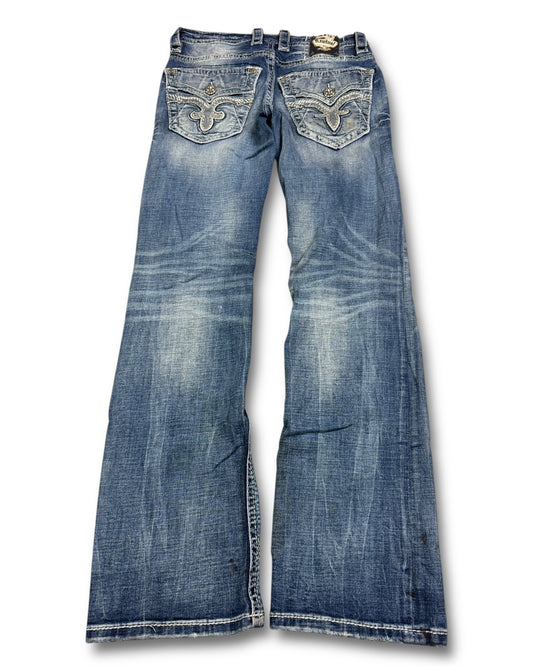 2000's Rock Revival Straight/Flared Jeans *very rare 30x32 (M)