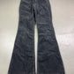 1990's Big Blue Bootcut Pants *very rare 30x34 (M)