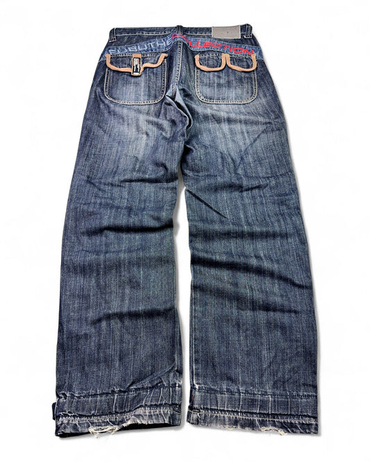 2000's Fubu Hip Hop Baggy Jeans *rare 34x34 (L)