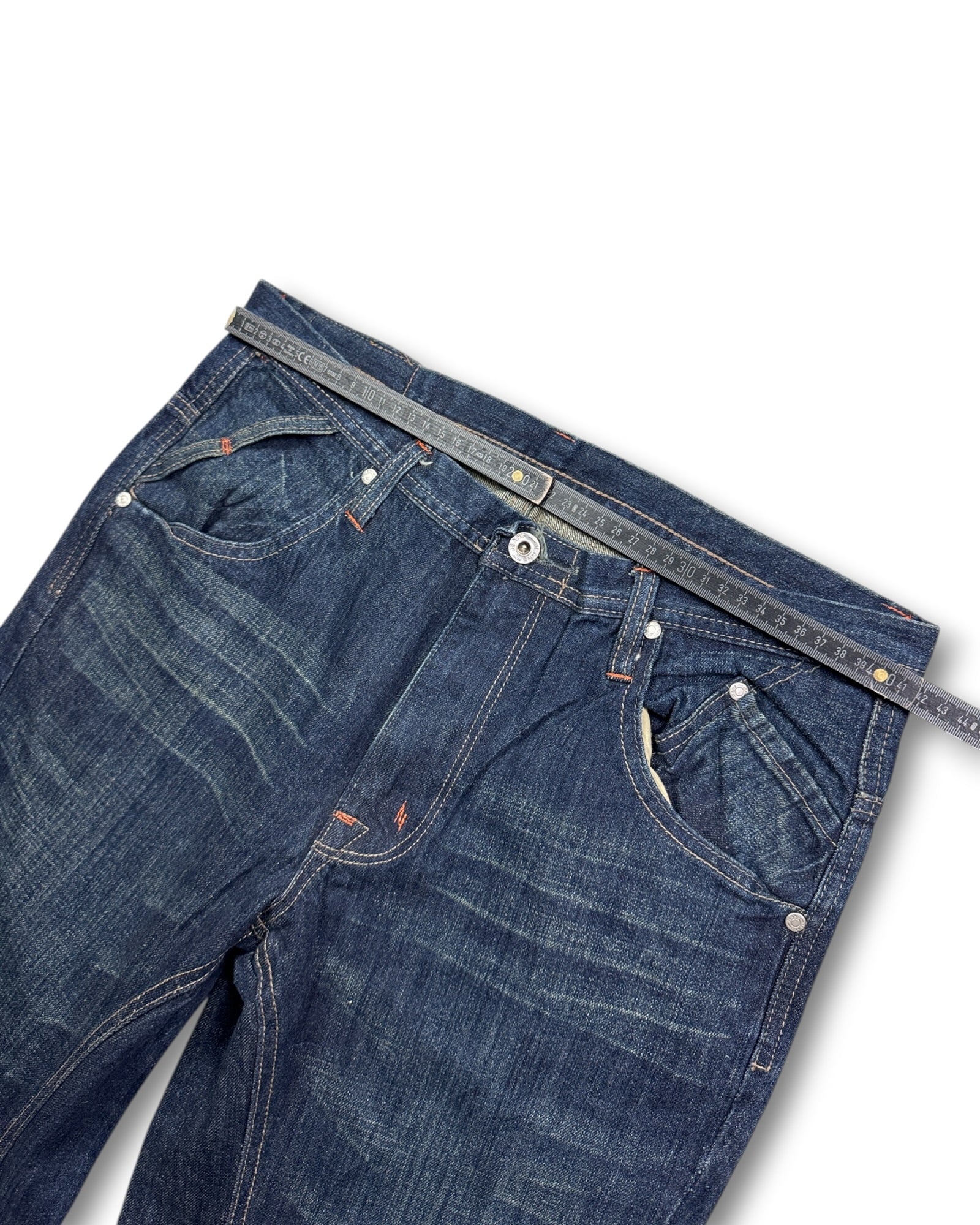2000's Oni Straight/Baggy Japanese Jeans *very rare 32x32 (M)