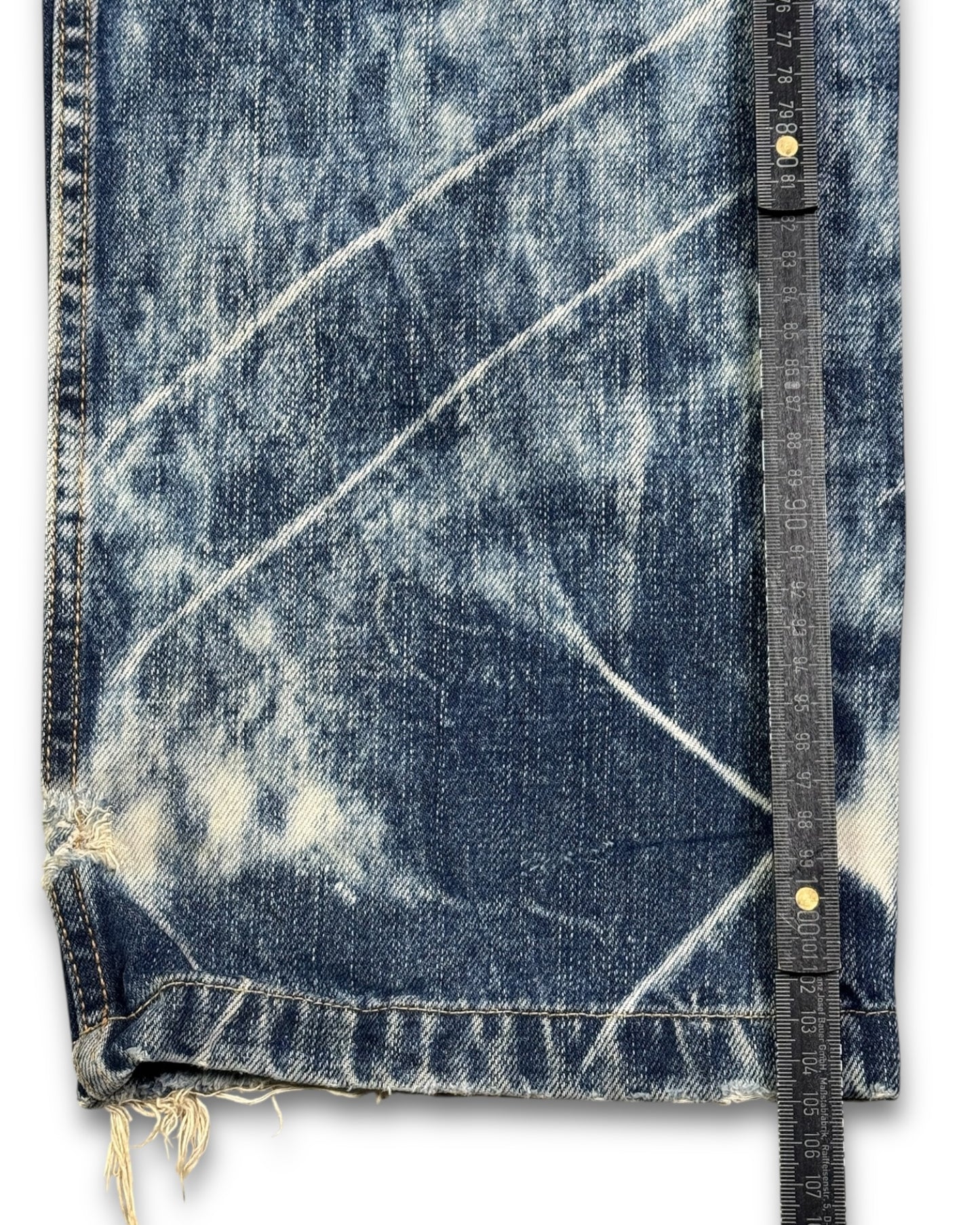 2000's Big Train Japanese Archive Baggy/Straight Jeans *extremely rare 32x32 (M)