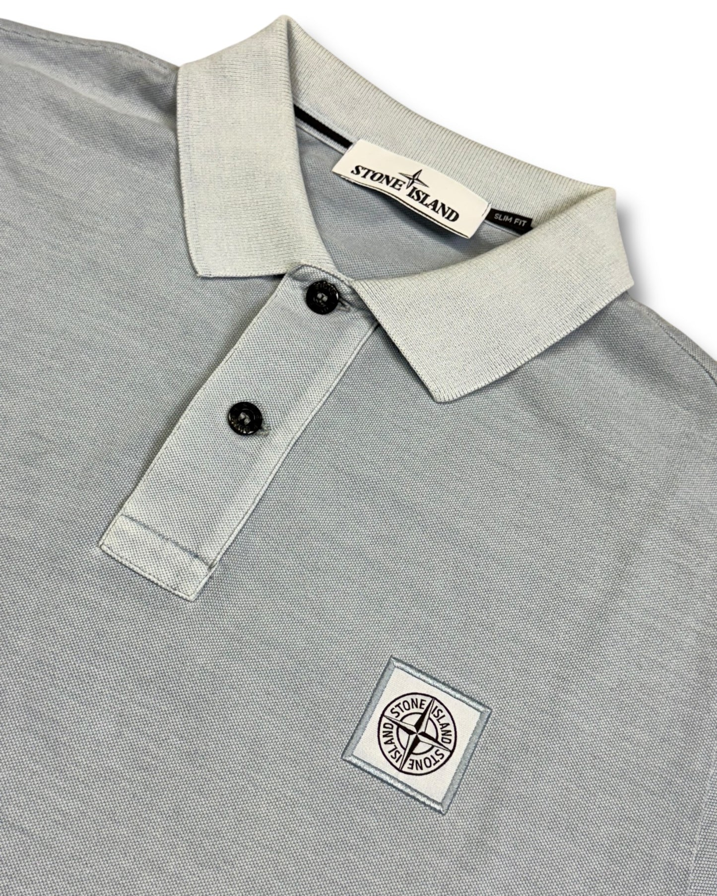 2000's Stone Island Polo Shirt *very rare (L)