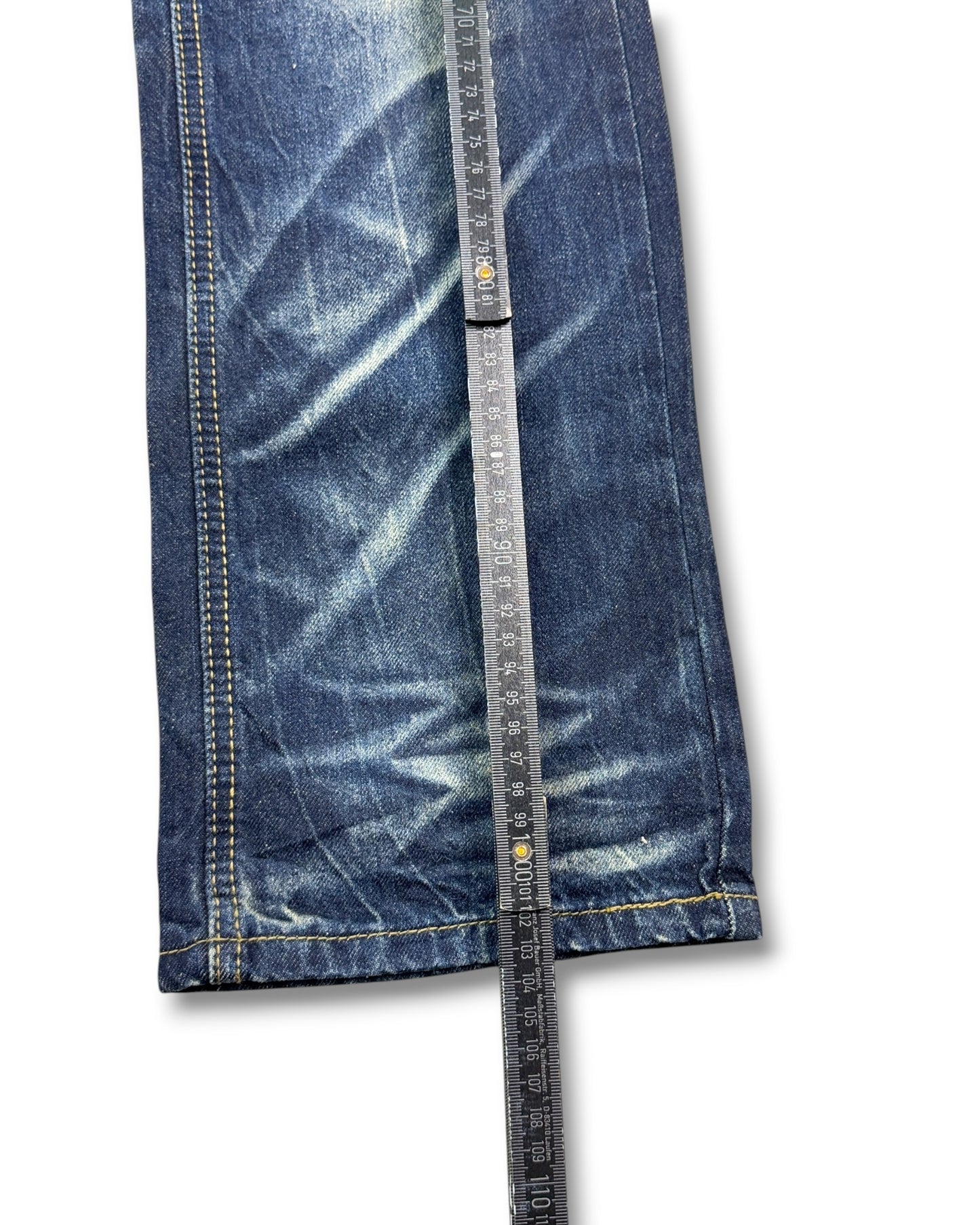 2000's Lolita Straight Japanese Archive Jeans *very rare 32x32 (M)