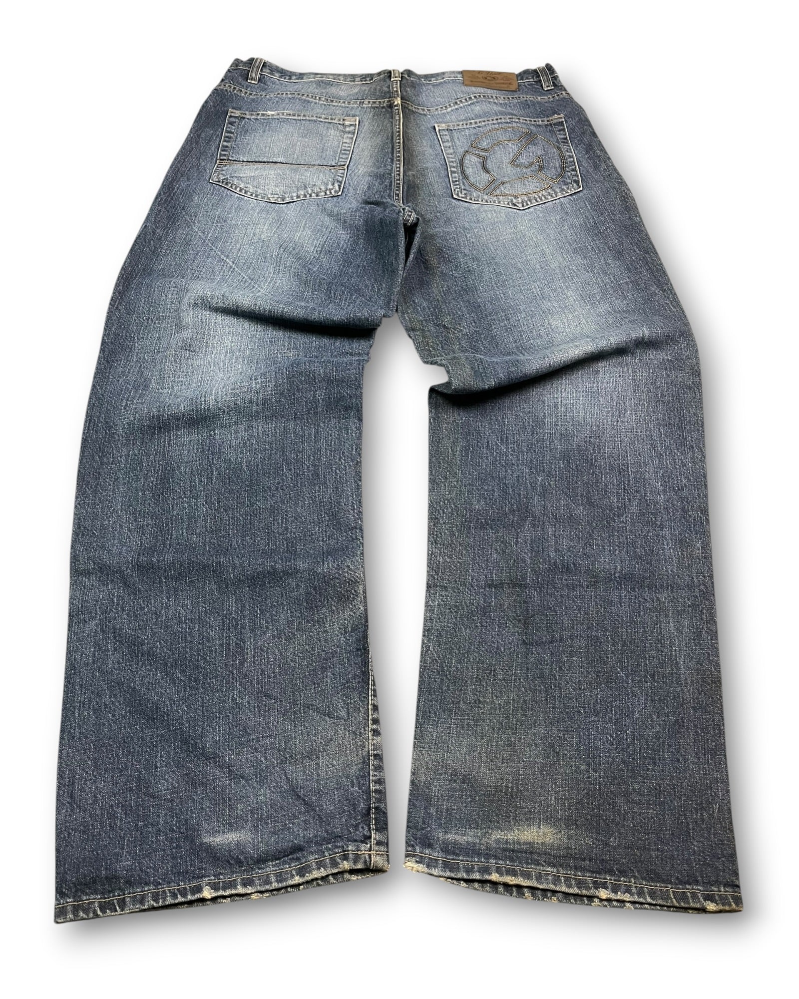 ILÉAN Vintage Paint Baggy Pants ilean 1 PANTS – ILEAN