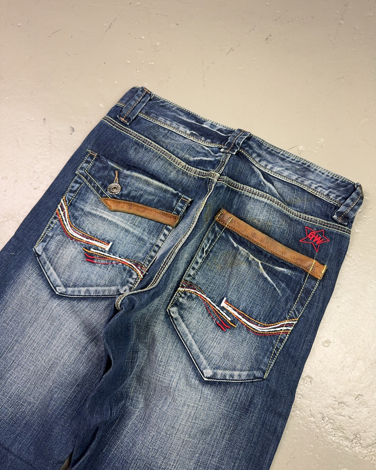 2000's Gwg Straight/Baggy Jeans * 29x32 (S)
