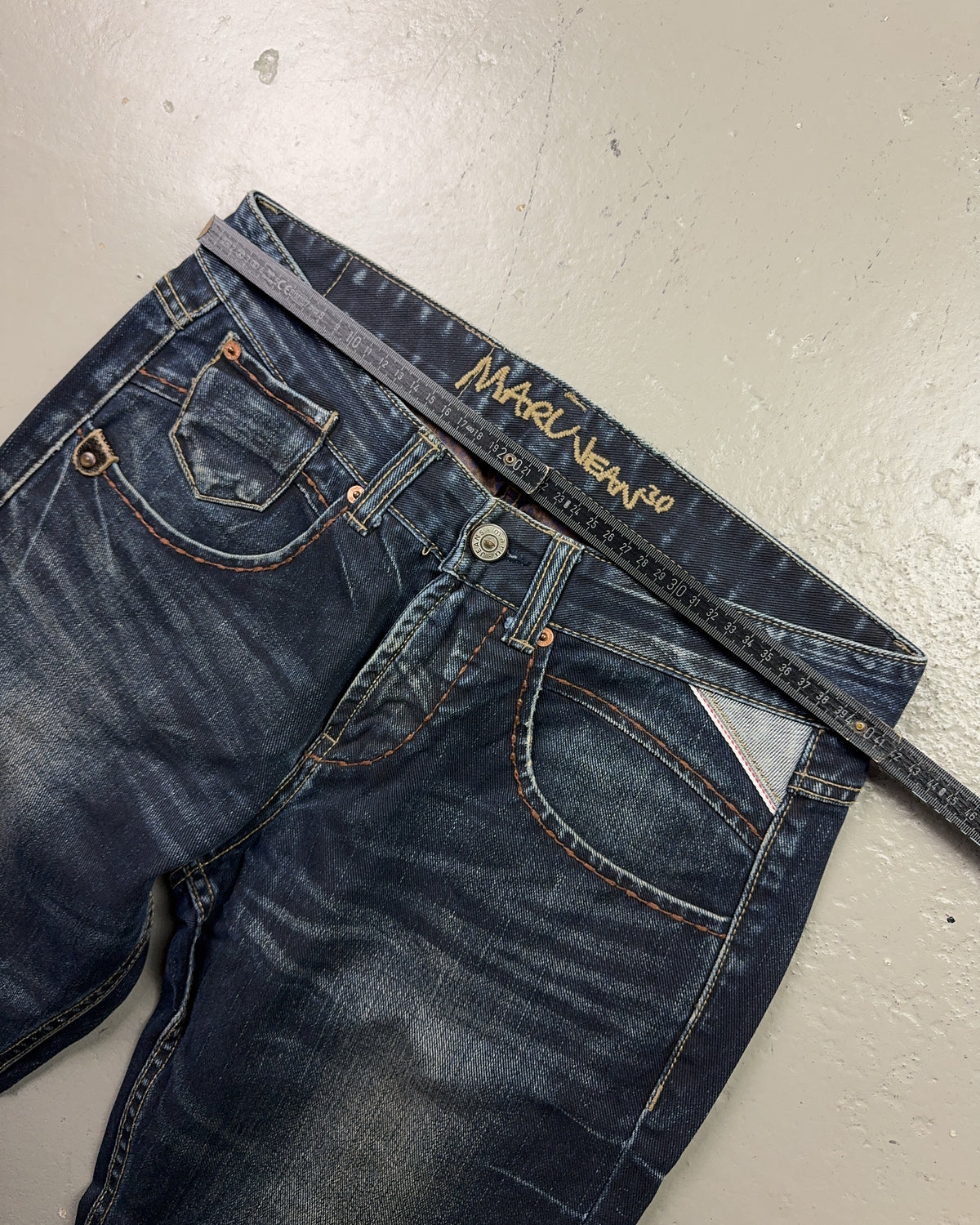 2000's Maru Jeans Korean Archive Bootcut/Flared Jeans *very rare 30x32 (M)
