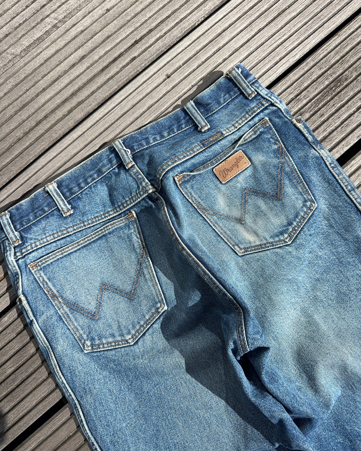 1980's Wrangler Straight/Baggy Jeans *very rare 33x28 (M)