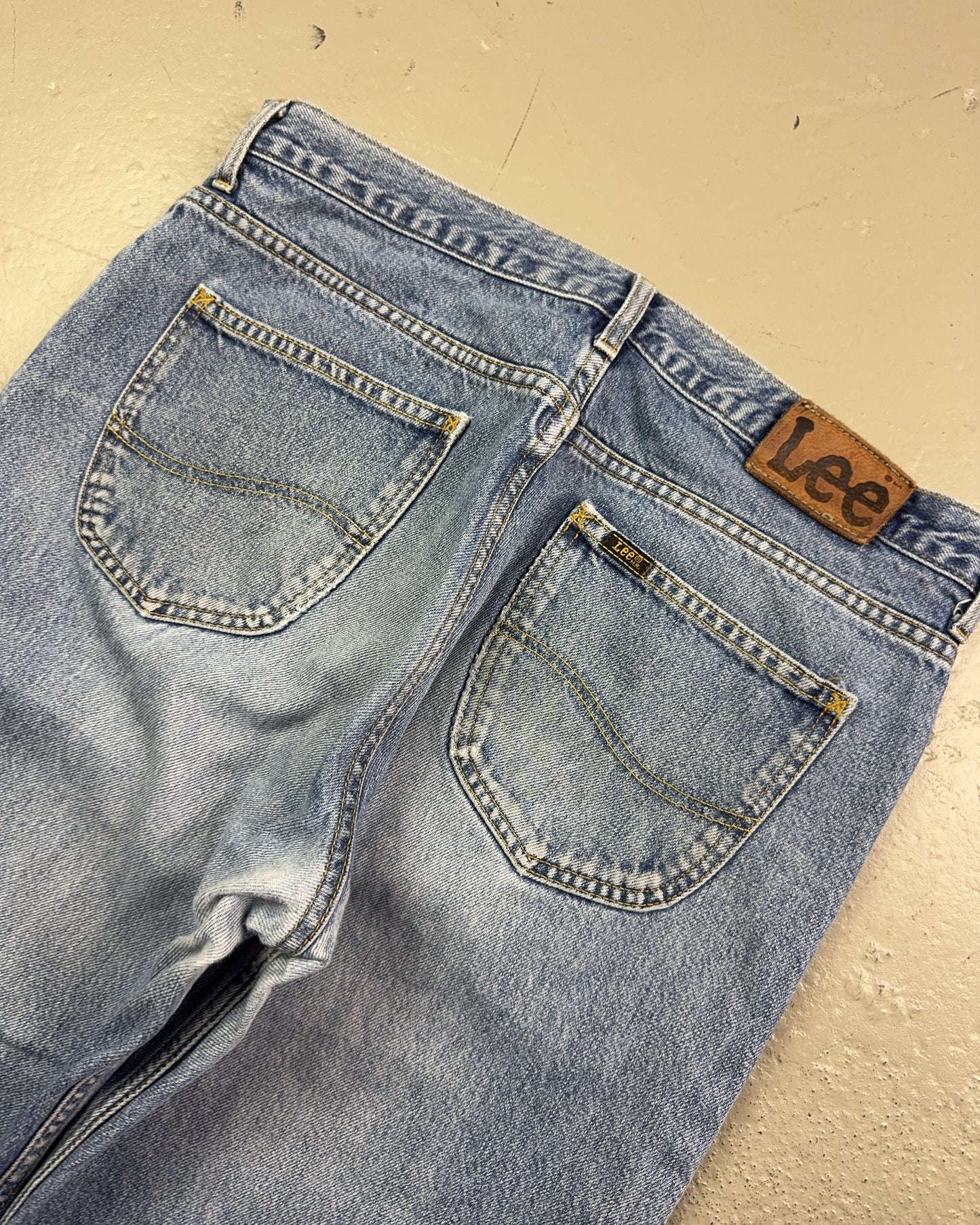 1990's Lee Straight/Baggy Jeans *rare 34x32 (L)
