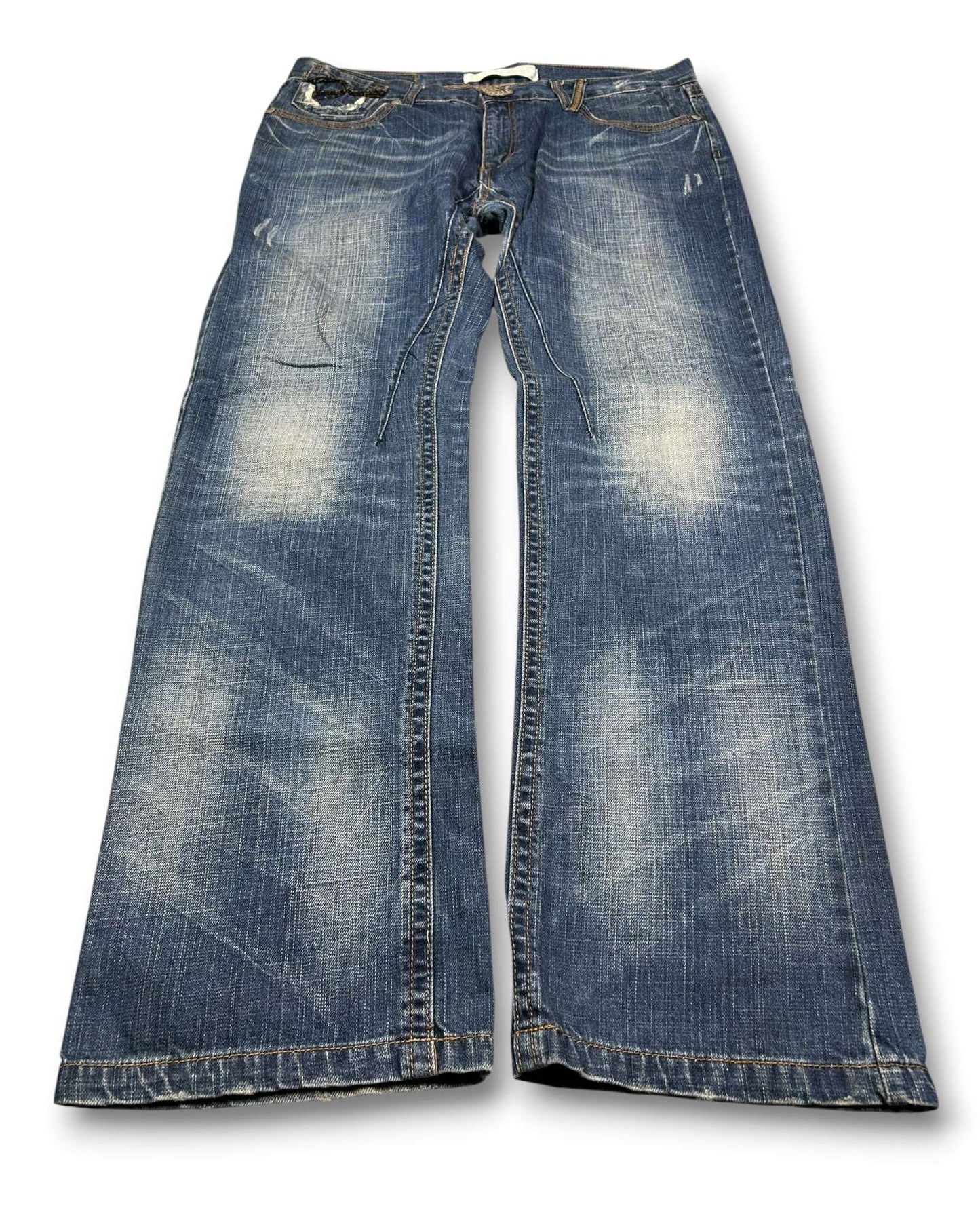 2000's Solberry Baggy Japanese Archive Jeans *very rare 36x32 (XL)
