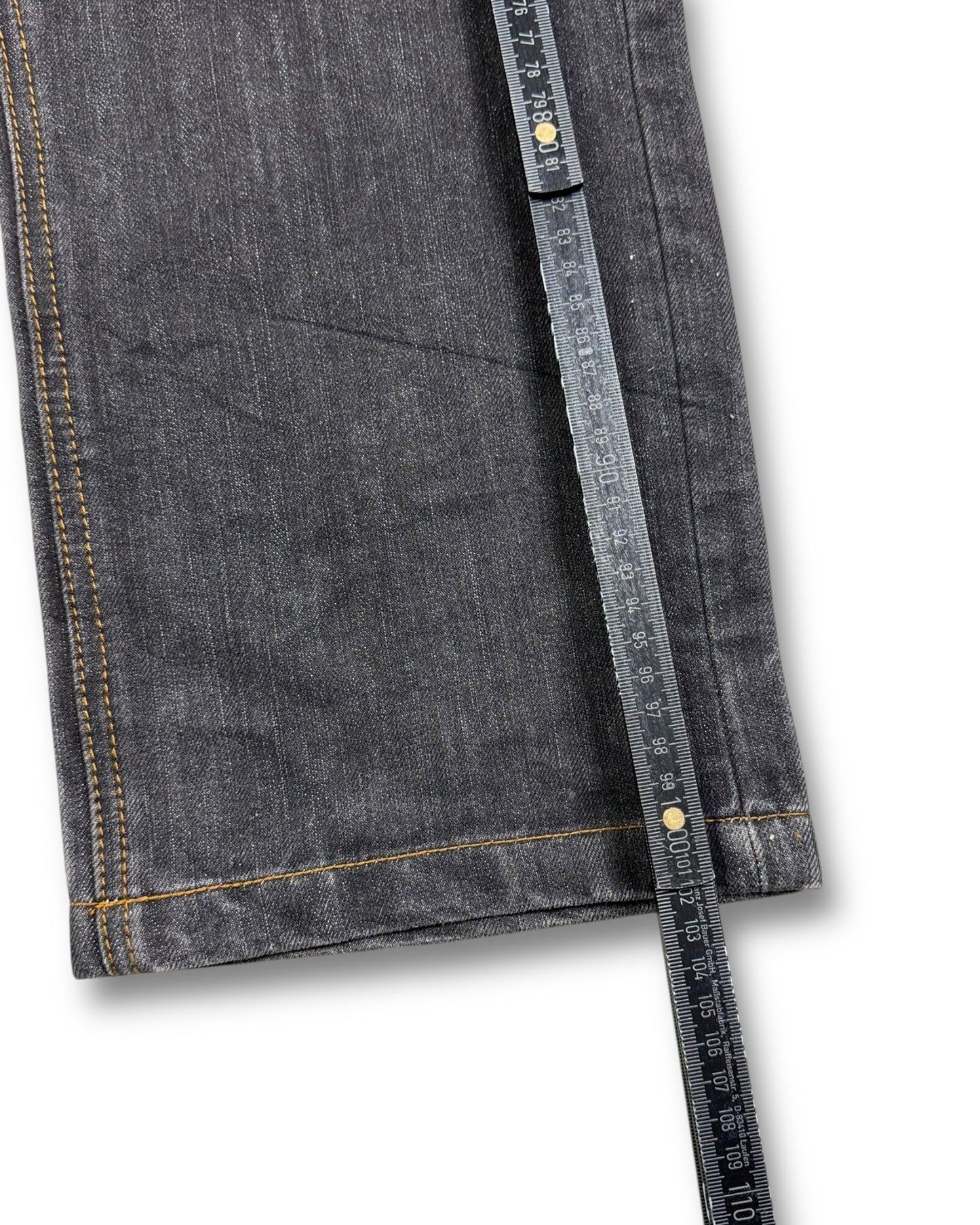 2000's Double D Straight/Baggy Japanese Jeans *very rare 30x30 (M)