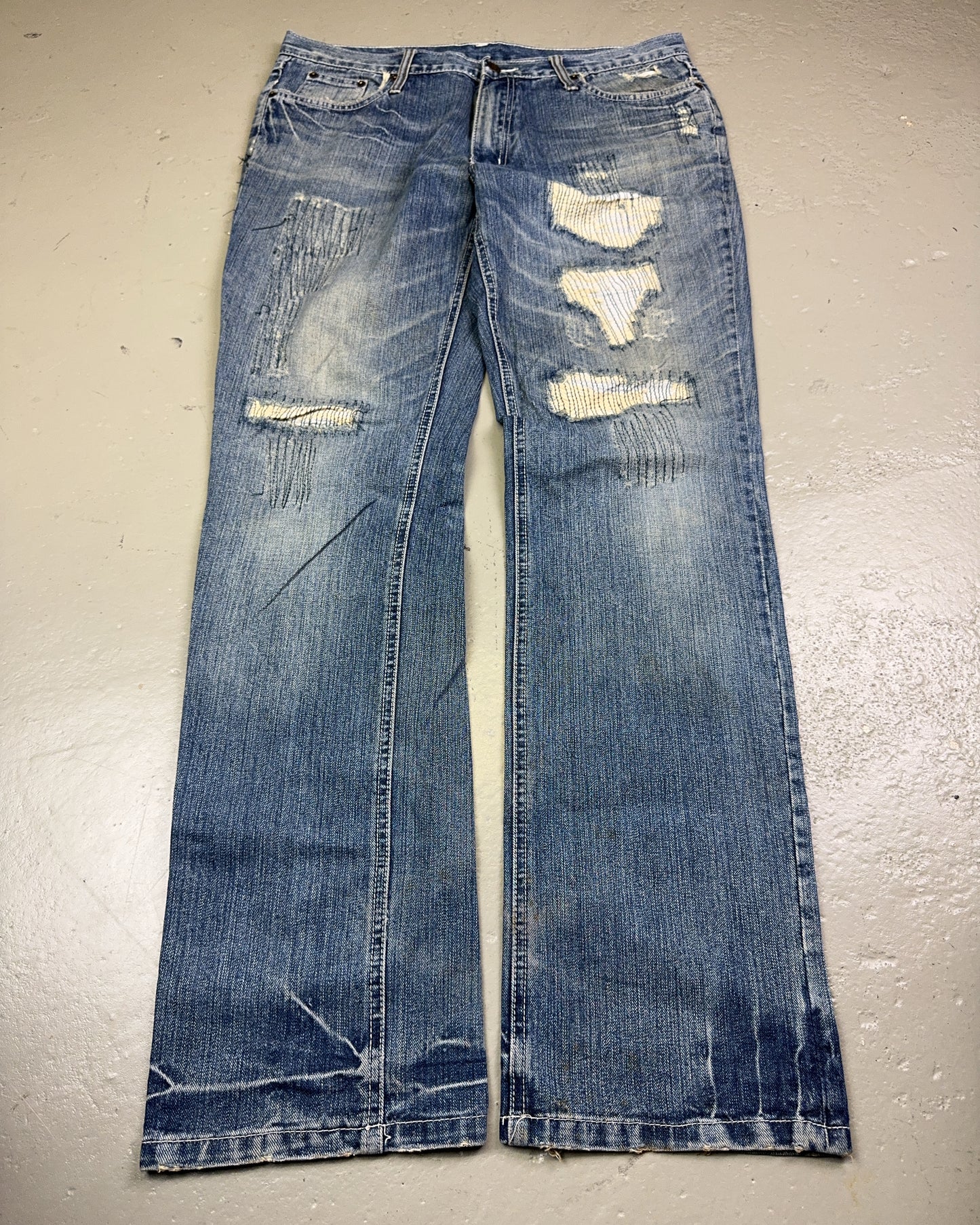 2000's Solberry Japanese Archive Straight Jeans *very rare 34x32 (L)