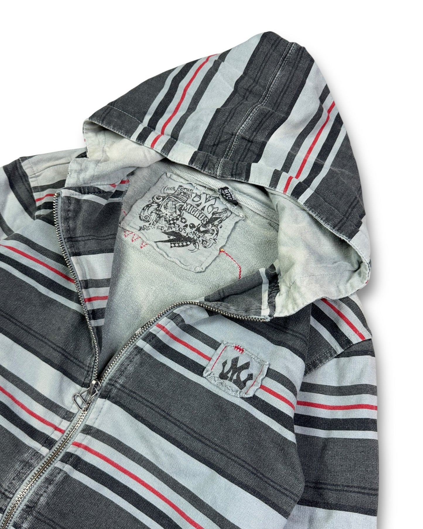 2000's Micros Los Angeles Zip Hoodie Women's *rare (S)