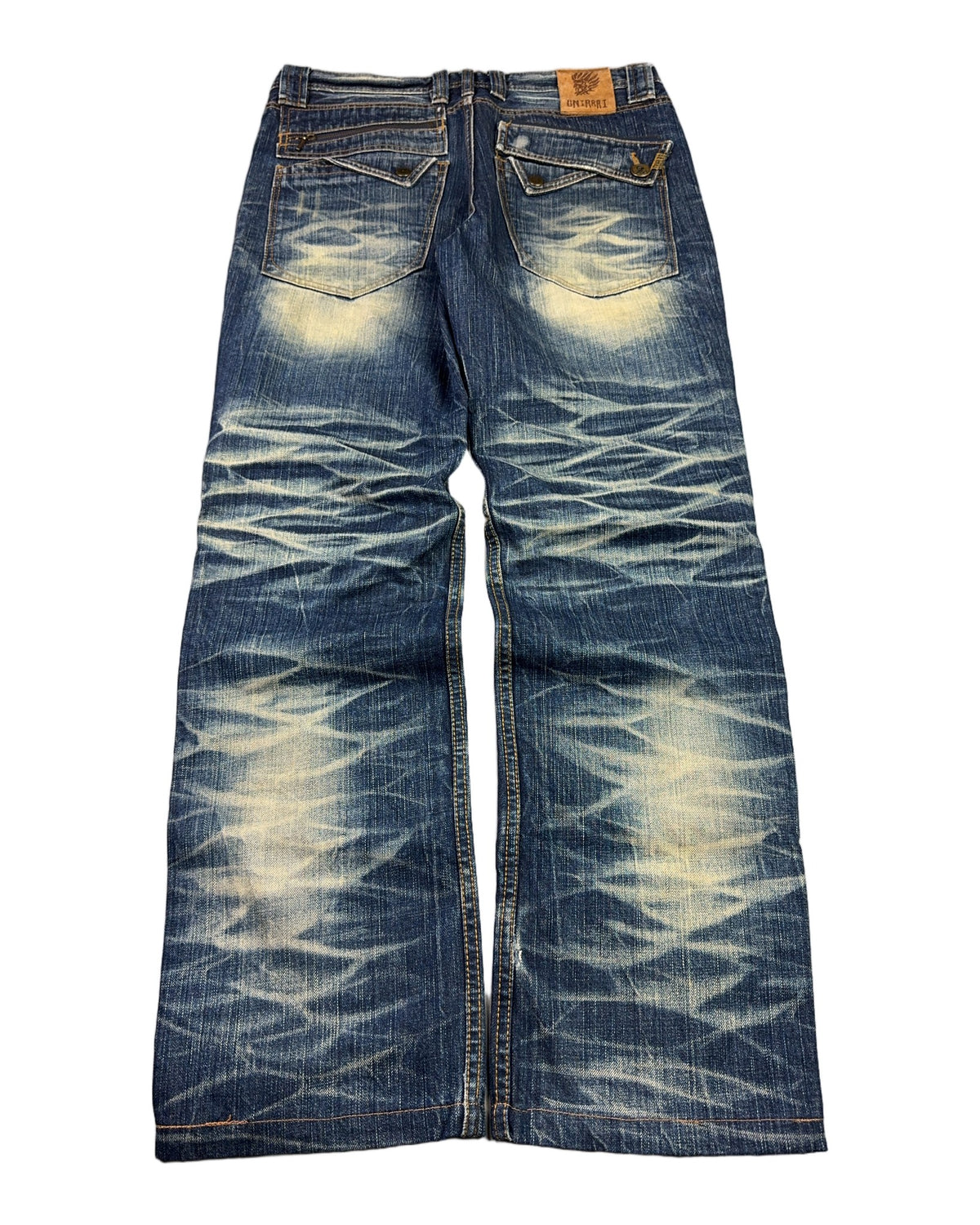 2000's Oniarari Japanese Straight Jeans *rare 31x30 (M)