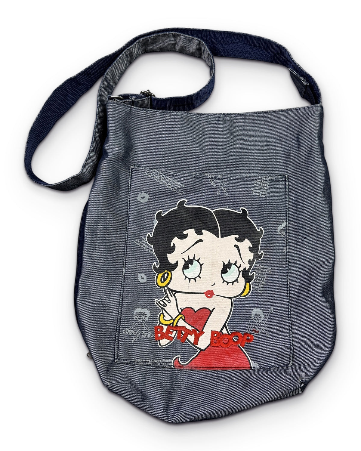 2006 Betty Boop Denim Bag * - Lennys Vintage