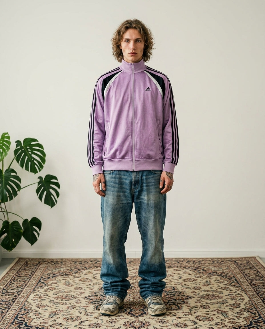 2000's Adidas Zip Hoodie *rare (M)