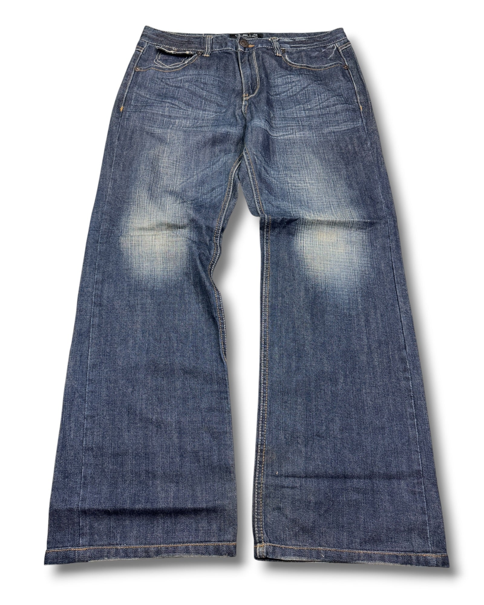 2000's Get Used Baggy Hip Hop Jeans *rare 36x30 (XL)