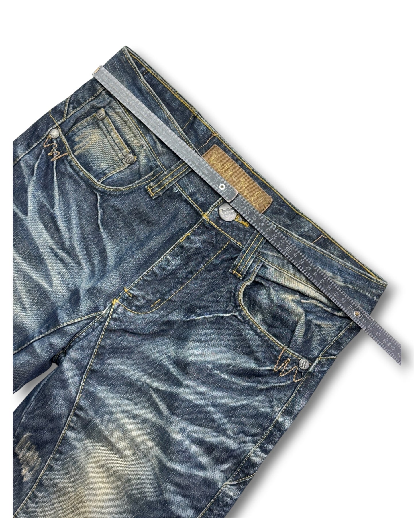 2000's Bolt Bull Japanese Straight Japanese Archive Jeans *very rare 30x32 (M)
