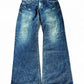2000's Cash Japanese Archive Baggy/Bootcut Jeans *very rare 34x32 (L)