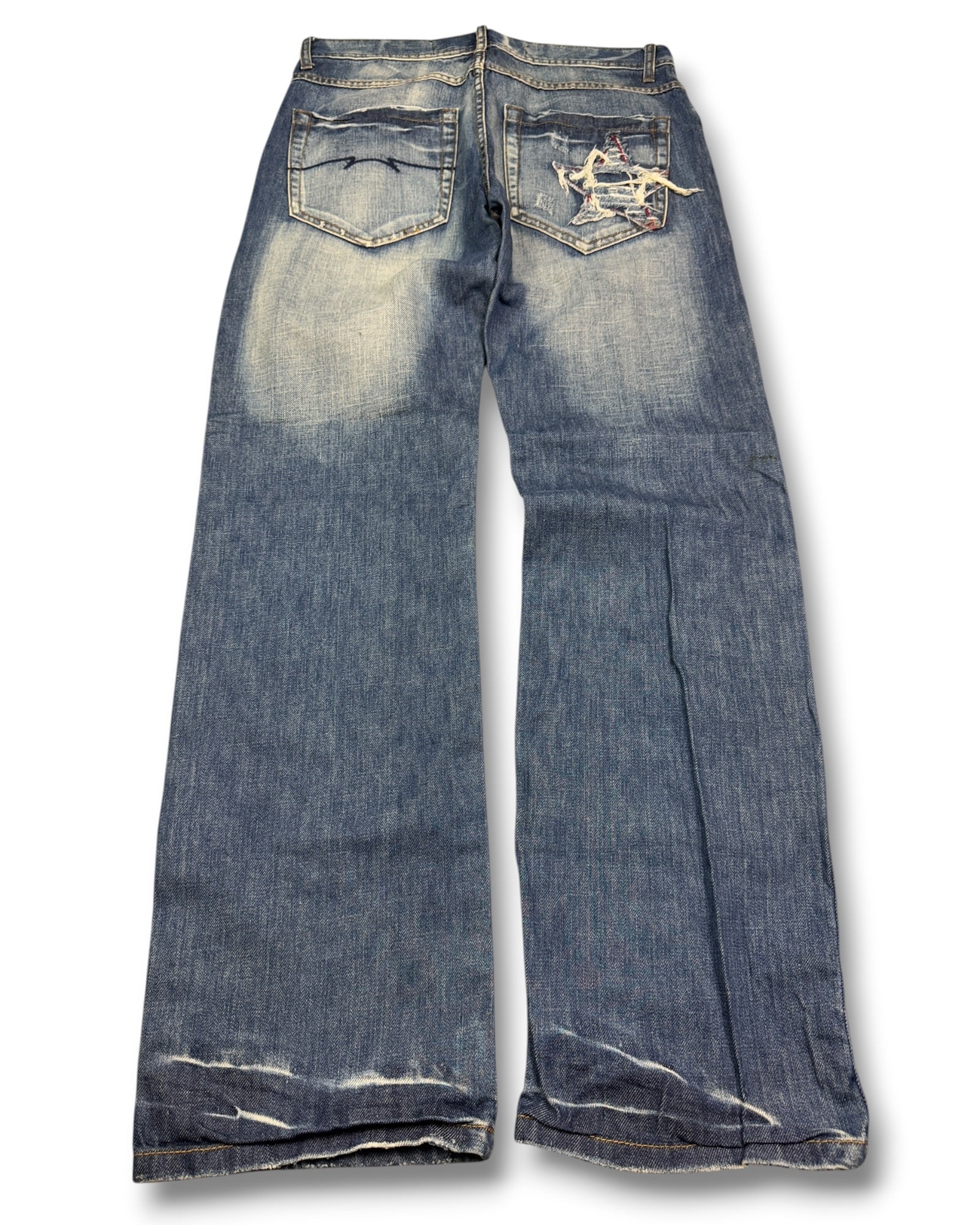 2000's Para Suco Japanese Baggy Jeans *rare 32x34 (M)