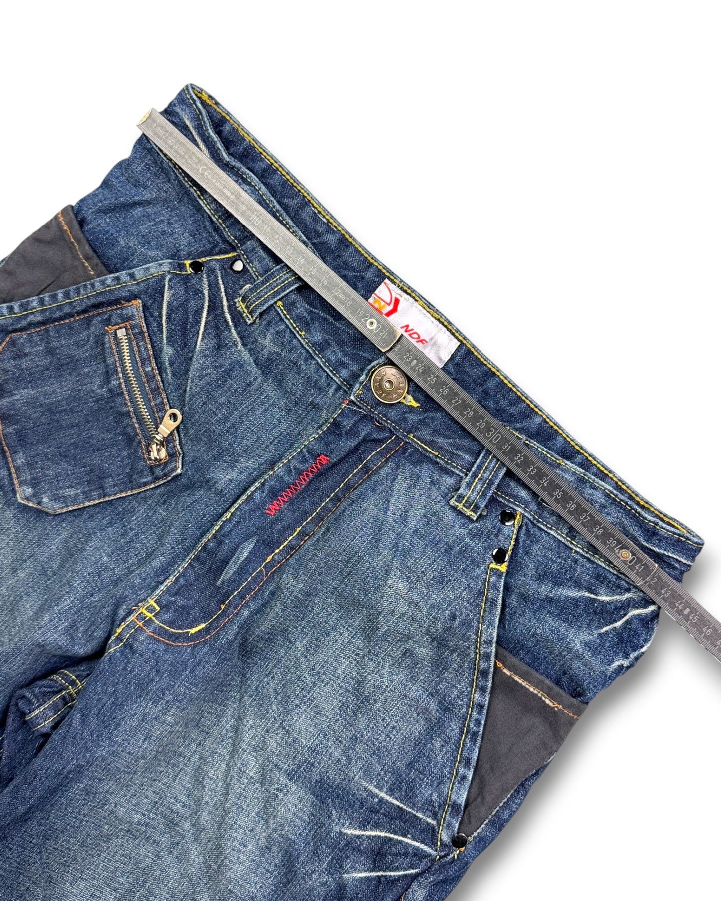 2000's Ndf Baggy Hip Hop Jeans * 32x34 (M)