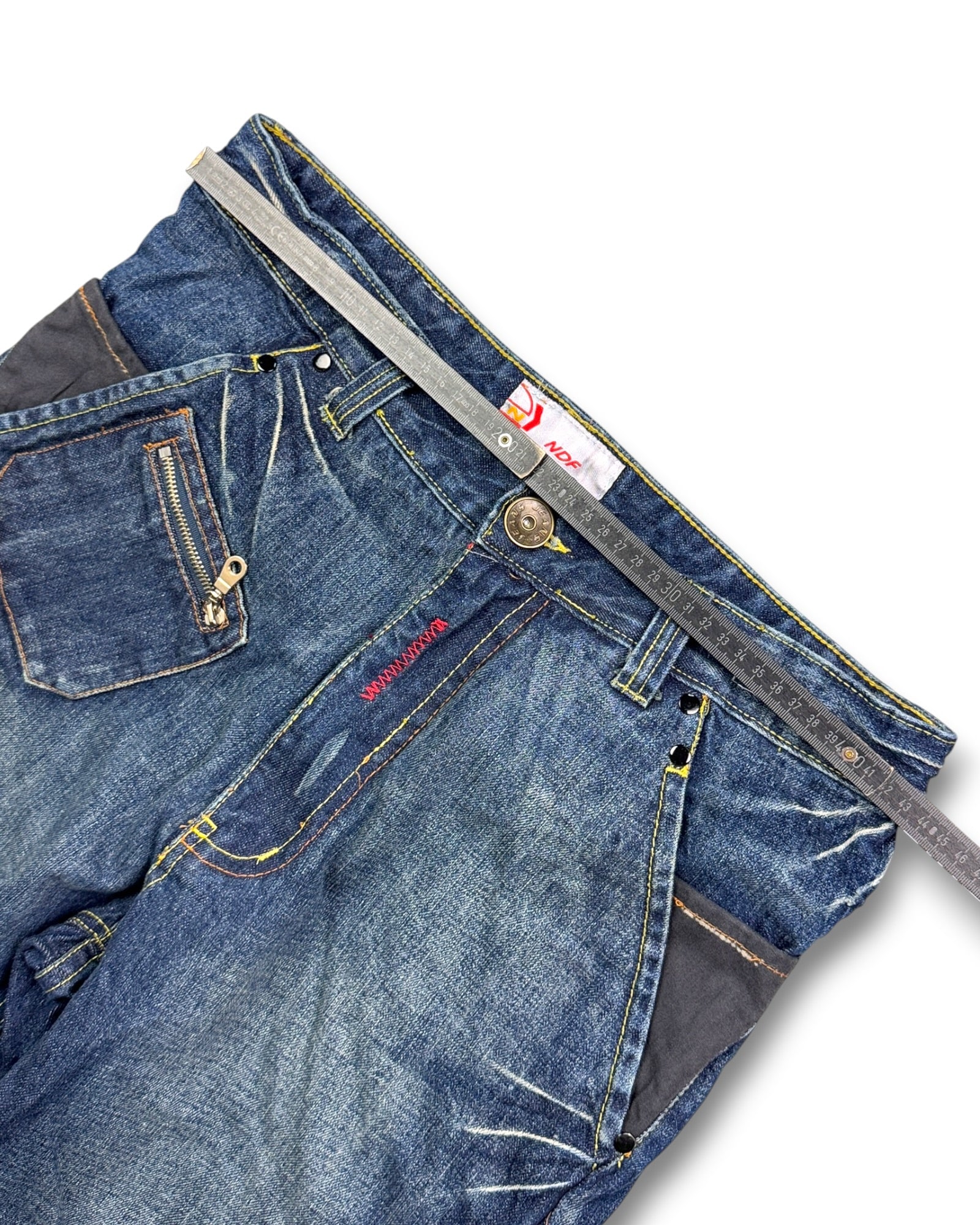 2000's Ndf Baggy Hip Hop Jeans * 32x34 (M)