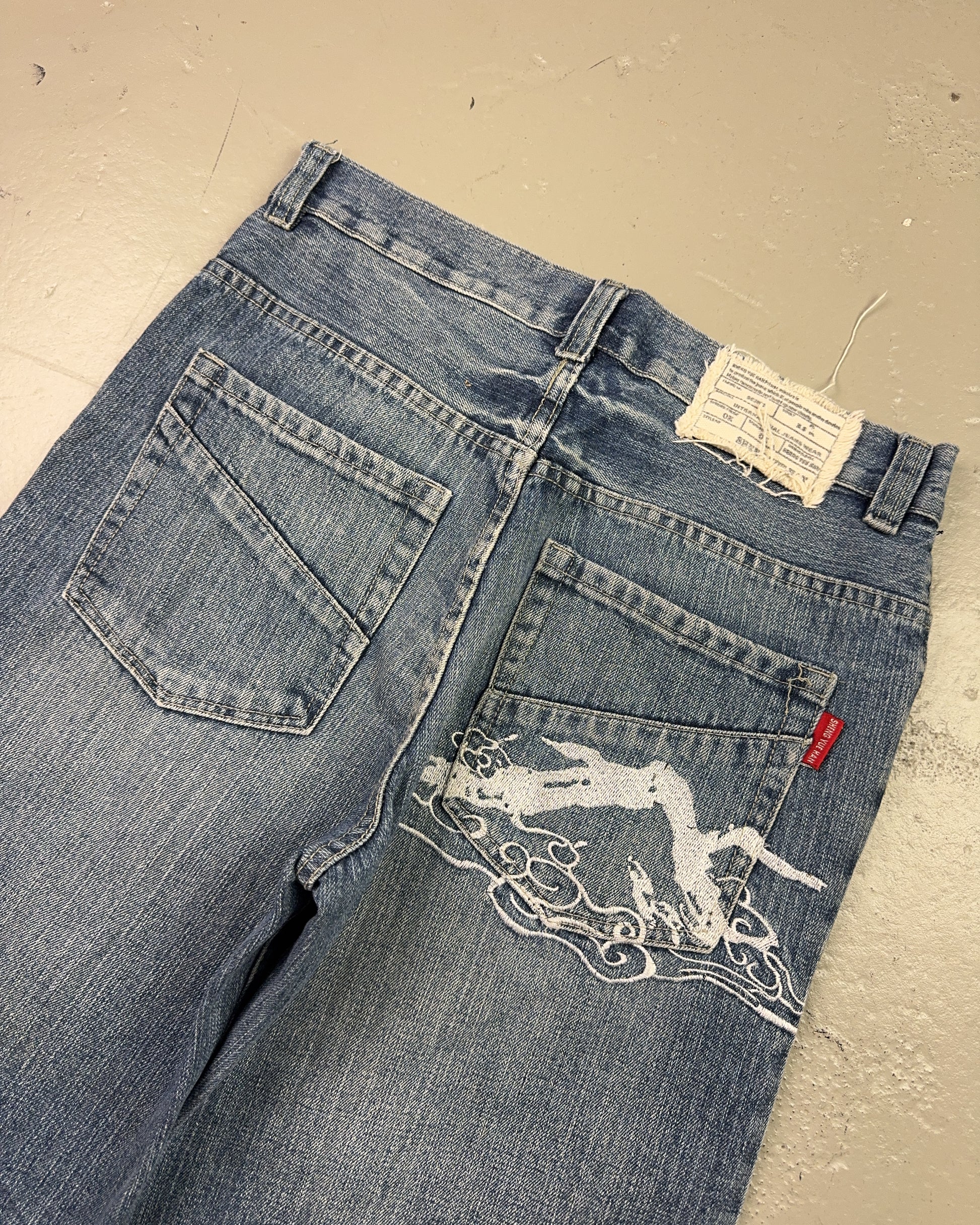 2000's Japanese Straight/Baggy Jeans * 30x34 (M)
