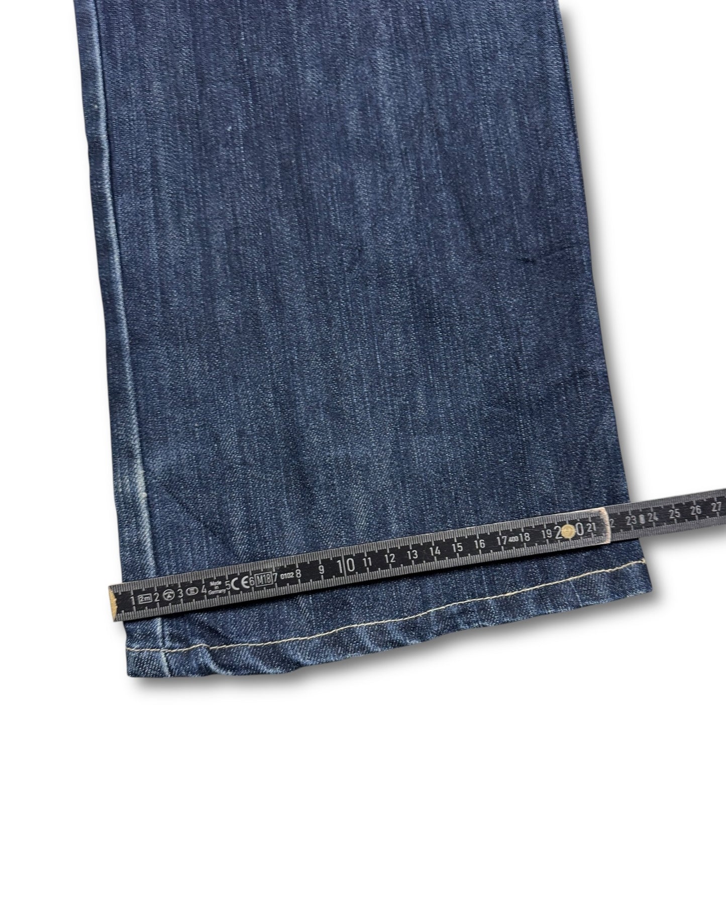 2000's Blue Way Japanese Baggy Jeans *very rare 30x30 (M)